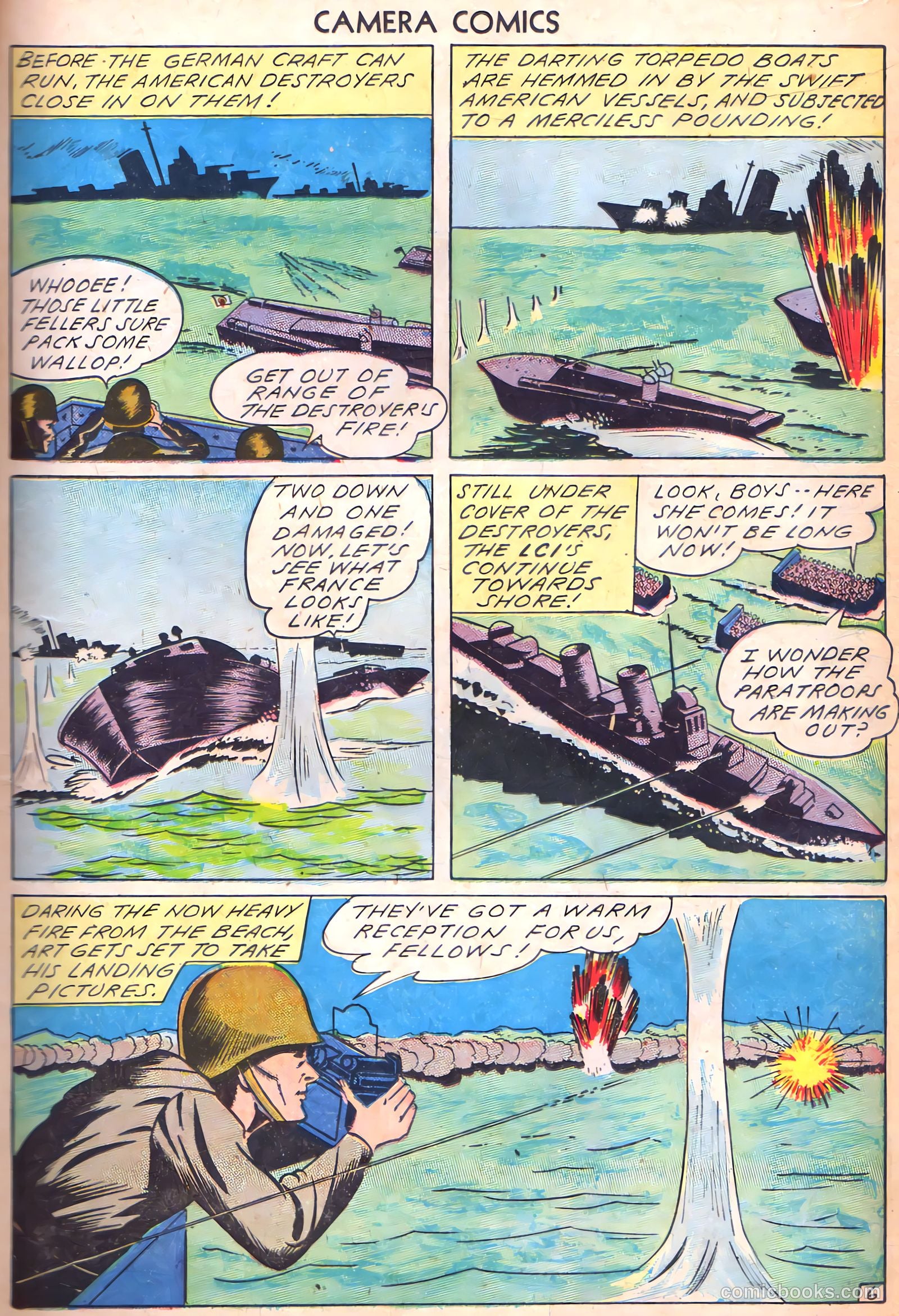 Camera Comics #1 (1944) — page 17