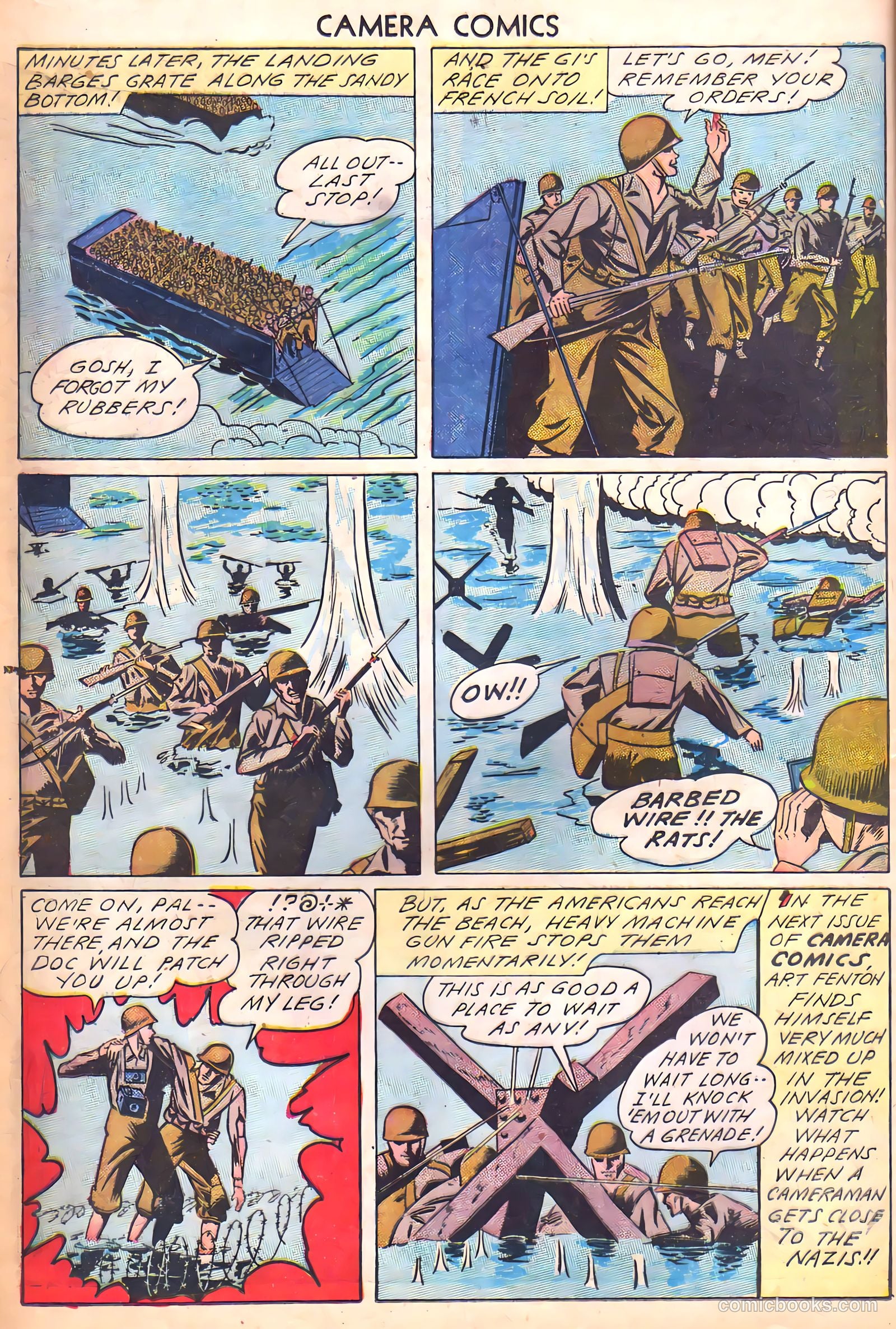 Camera Comics #1 (1944) — page 18