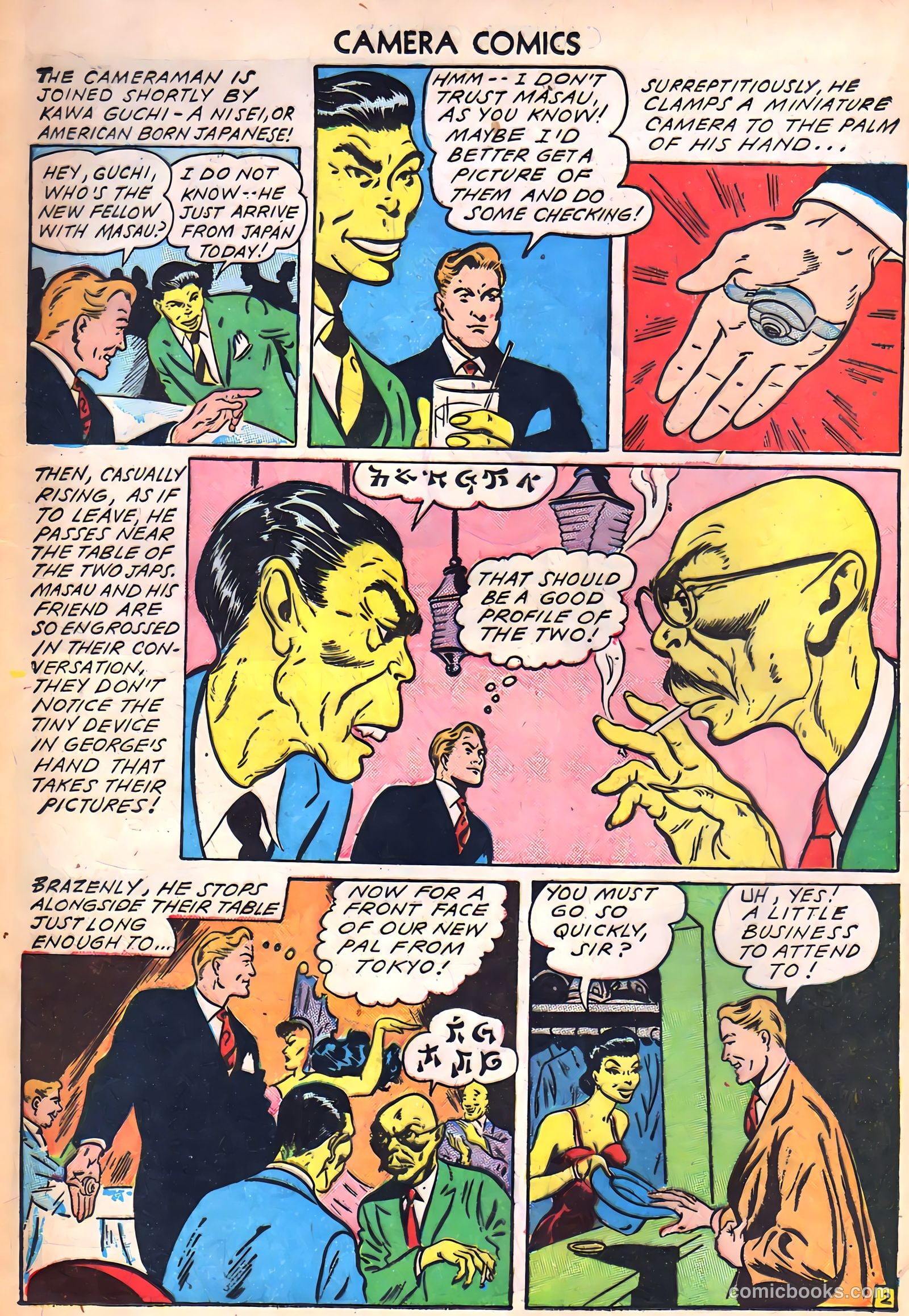 Camera Comics #1 (1944) — page 20