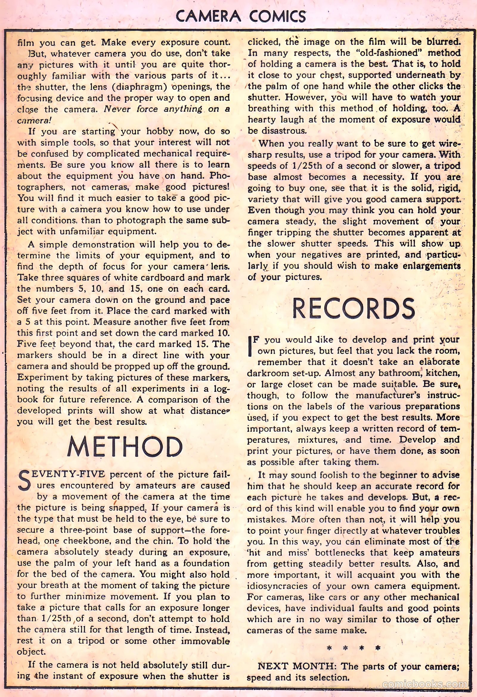 Camera Comics #1 (1944) — page 32
