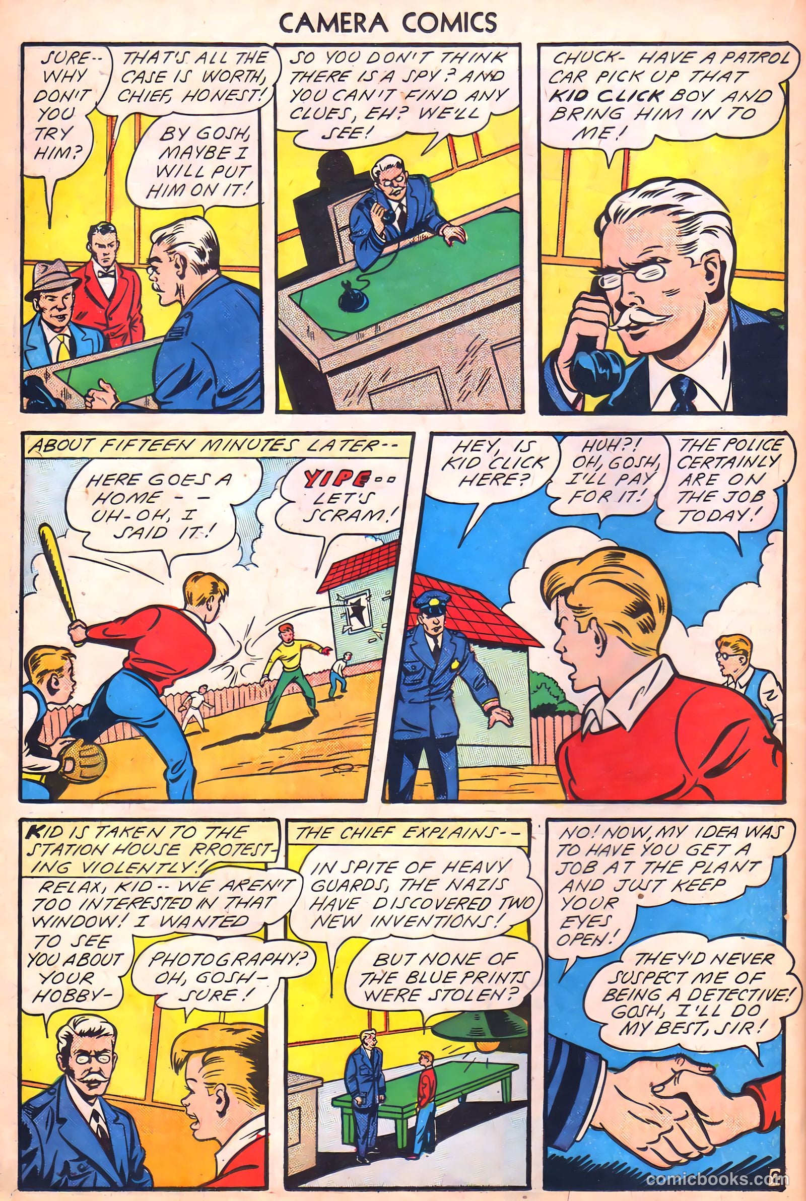 Camera Comics #1 (1944) — page 34
