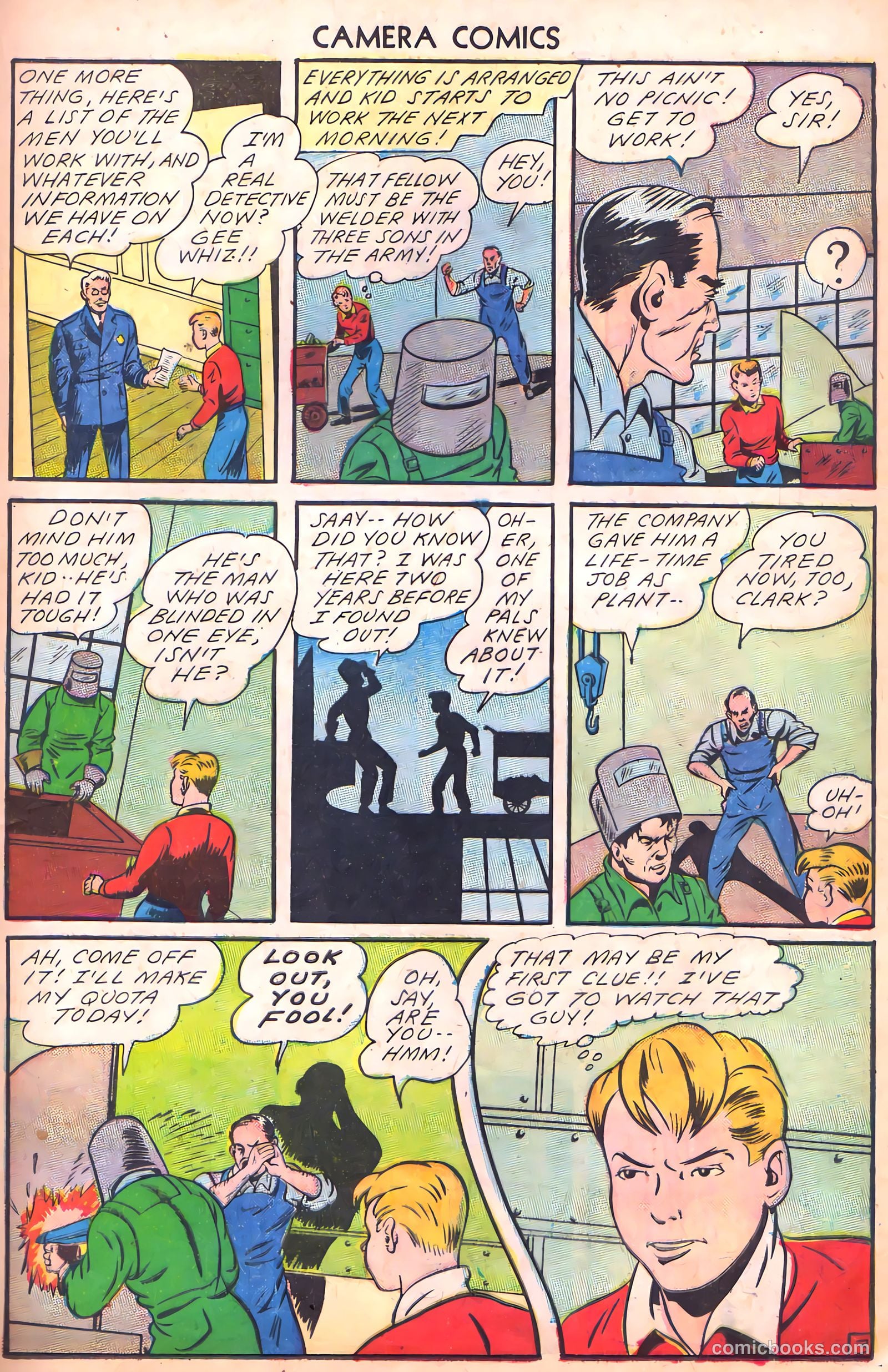 Camera Comics #1 (1944) — page 35