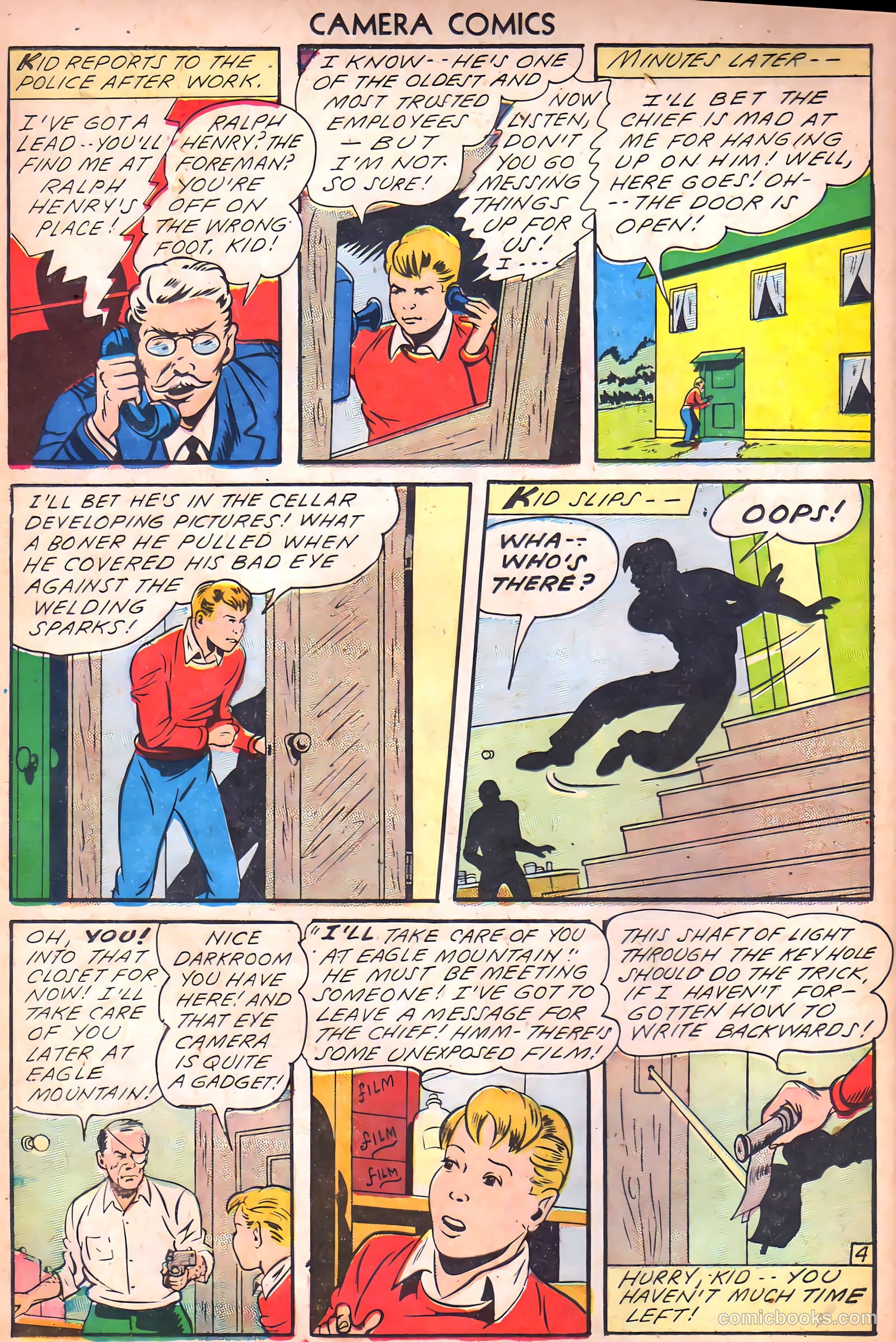 Camera Comics #1 (1944) — page 36