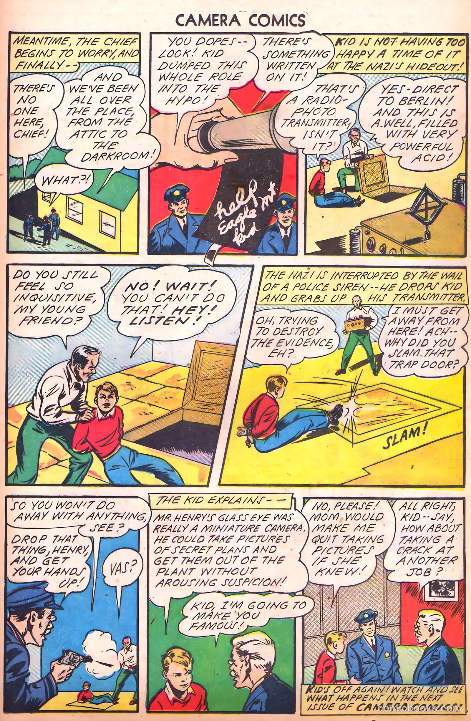 Camera Comics #1 (1944) — page 37
