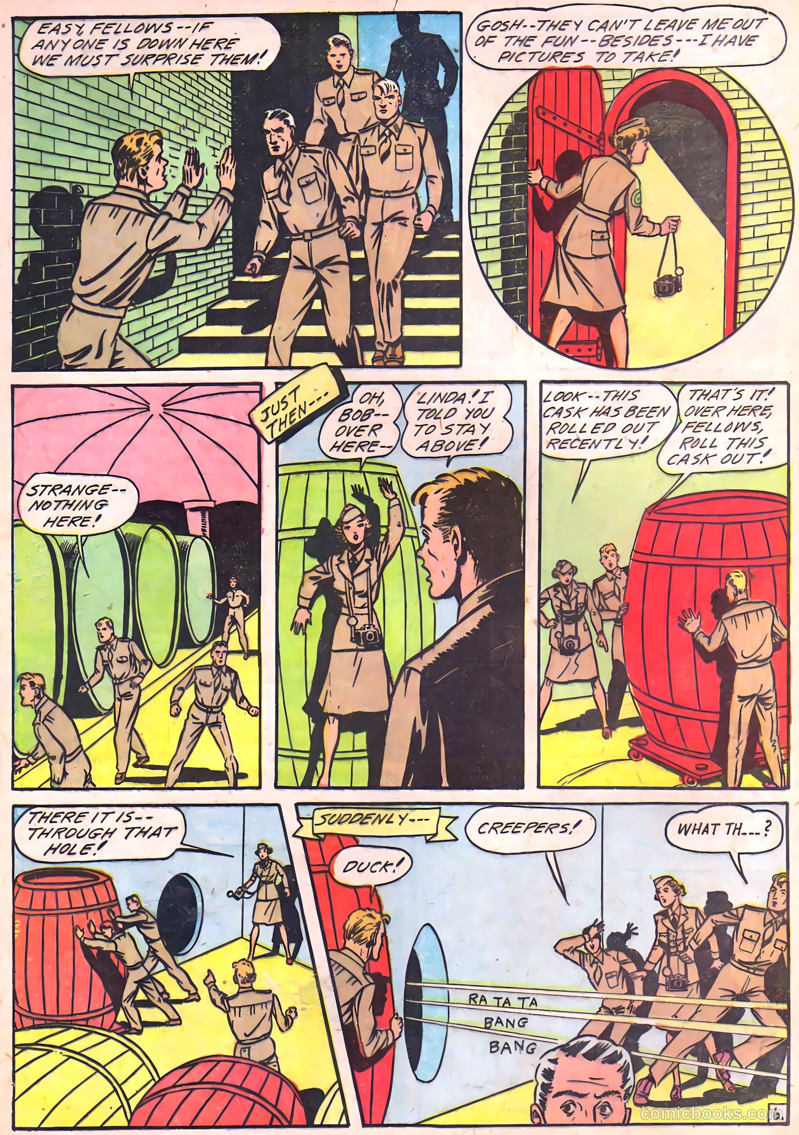 Camera Comics #3 (1944) — page 8
