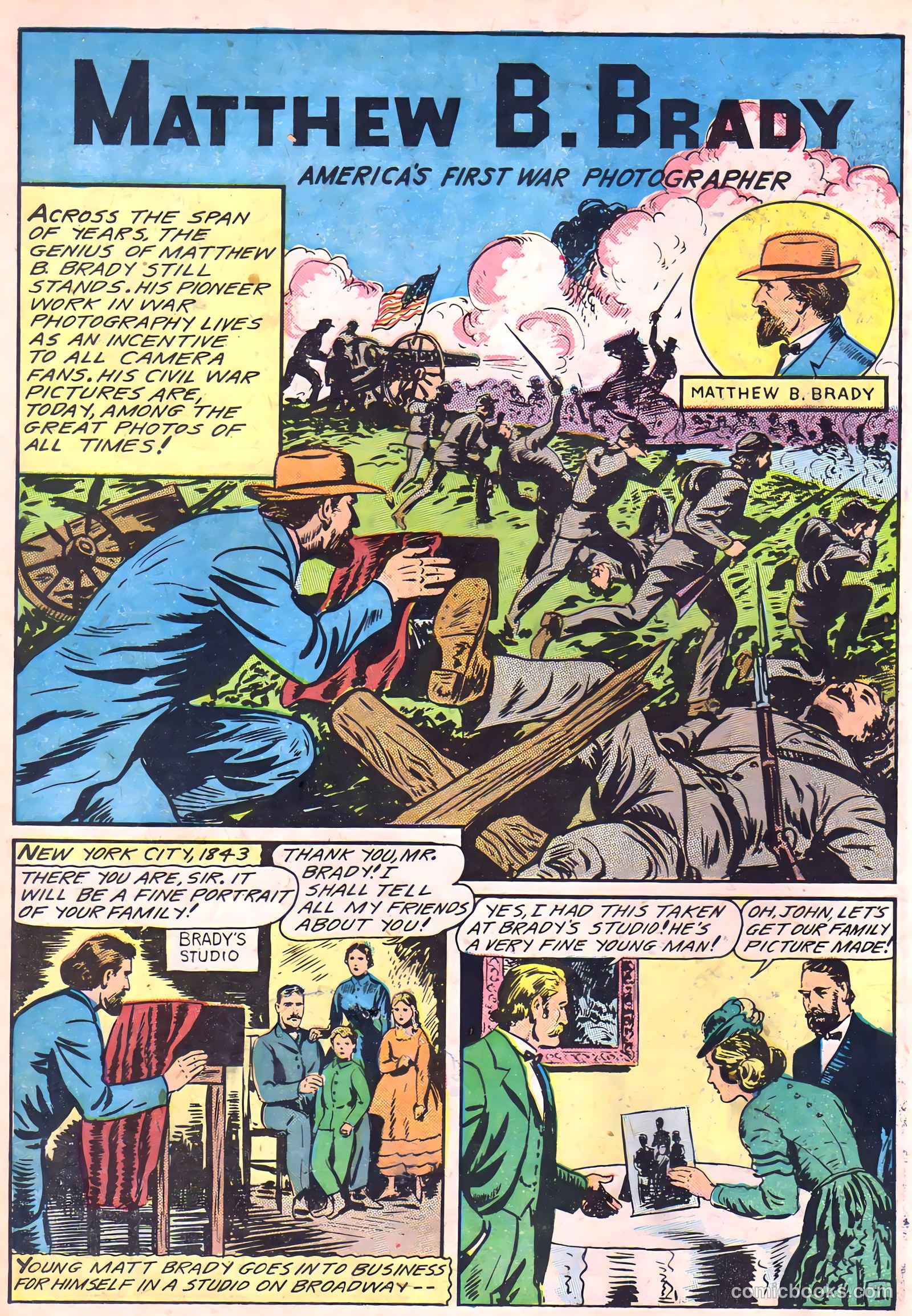 Camera Comics #3 (1944) — page 10