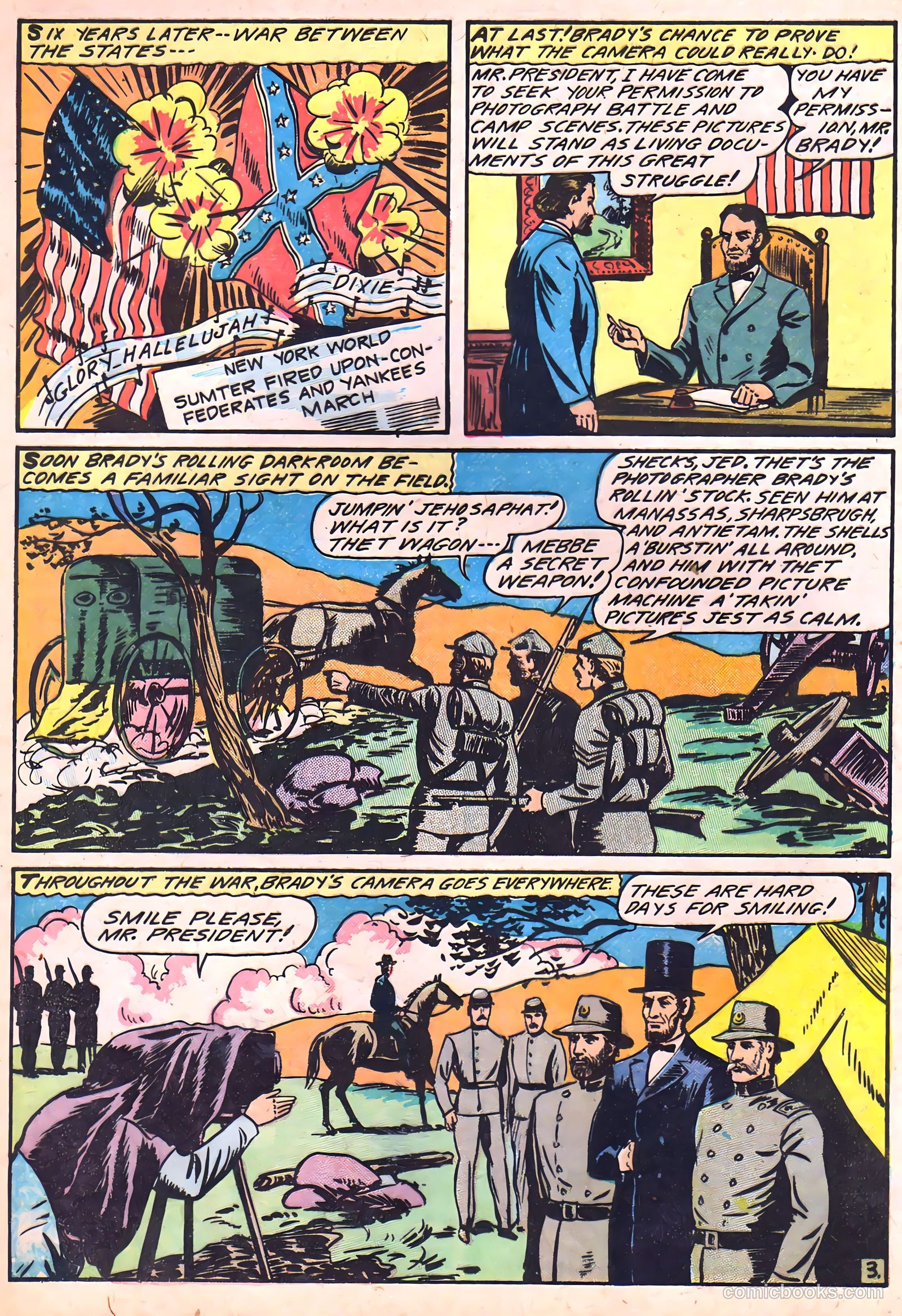Camera Comics #3 (1944) — page 12