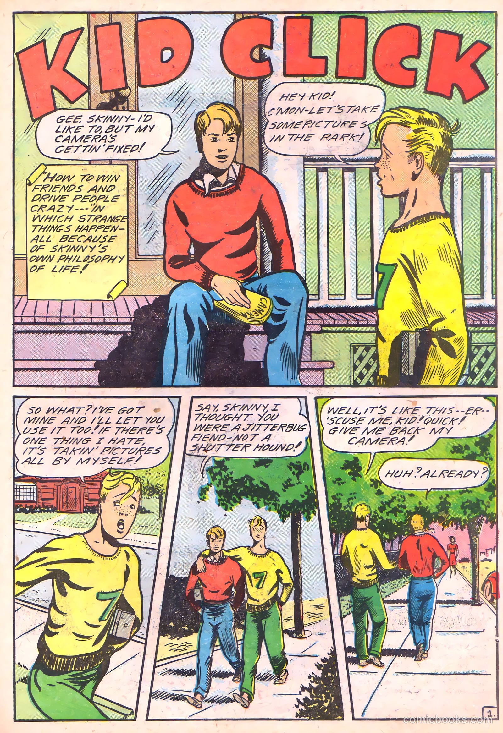 Camera Comics #3 (1944) — page 35