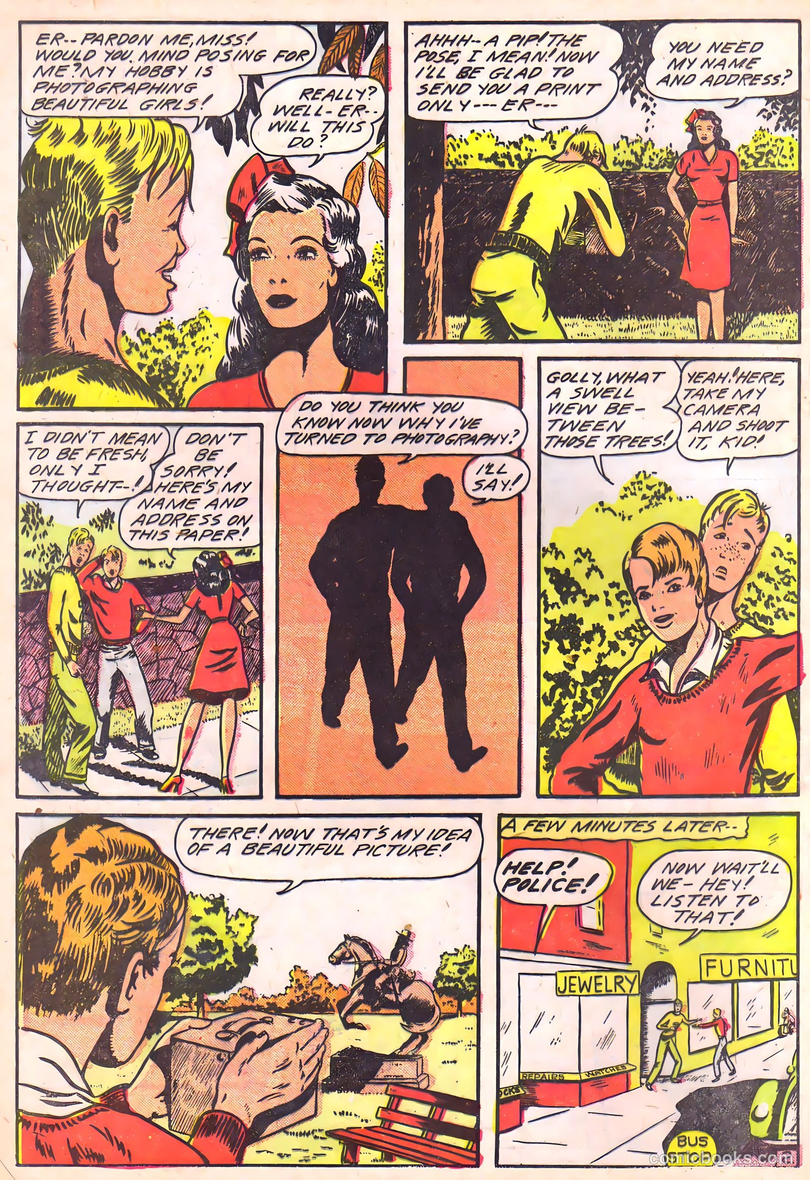 Camera Comics #3 (1944) — page 36