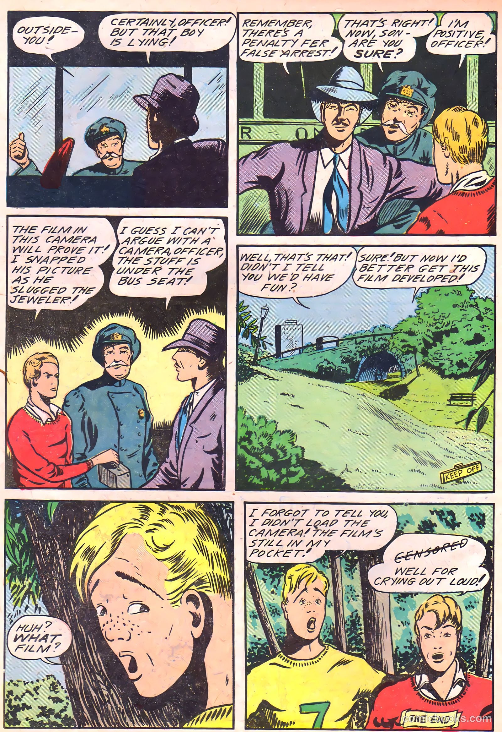 Camera Comics #3 (1944) — page 38