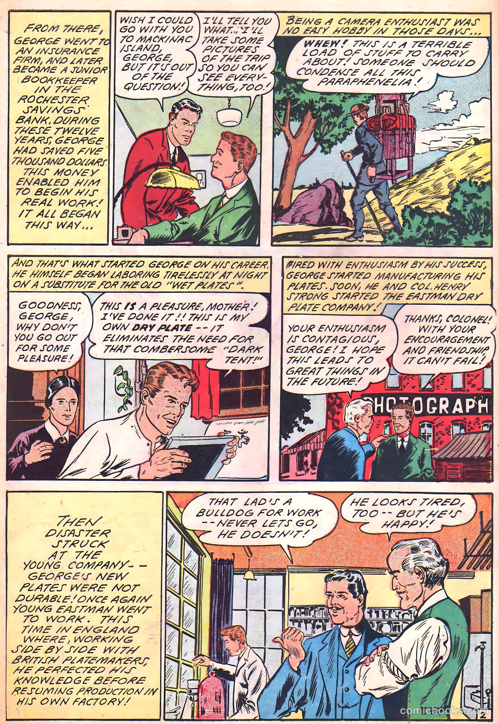 Camera Comics #2 (1944) — page 10