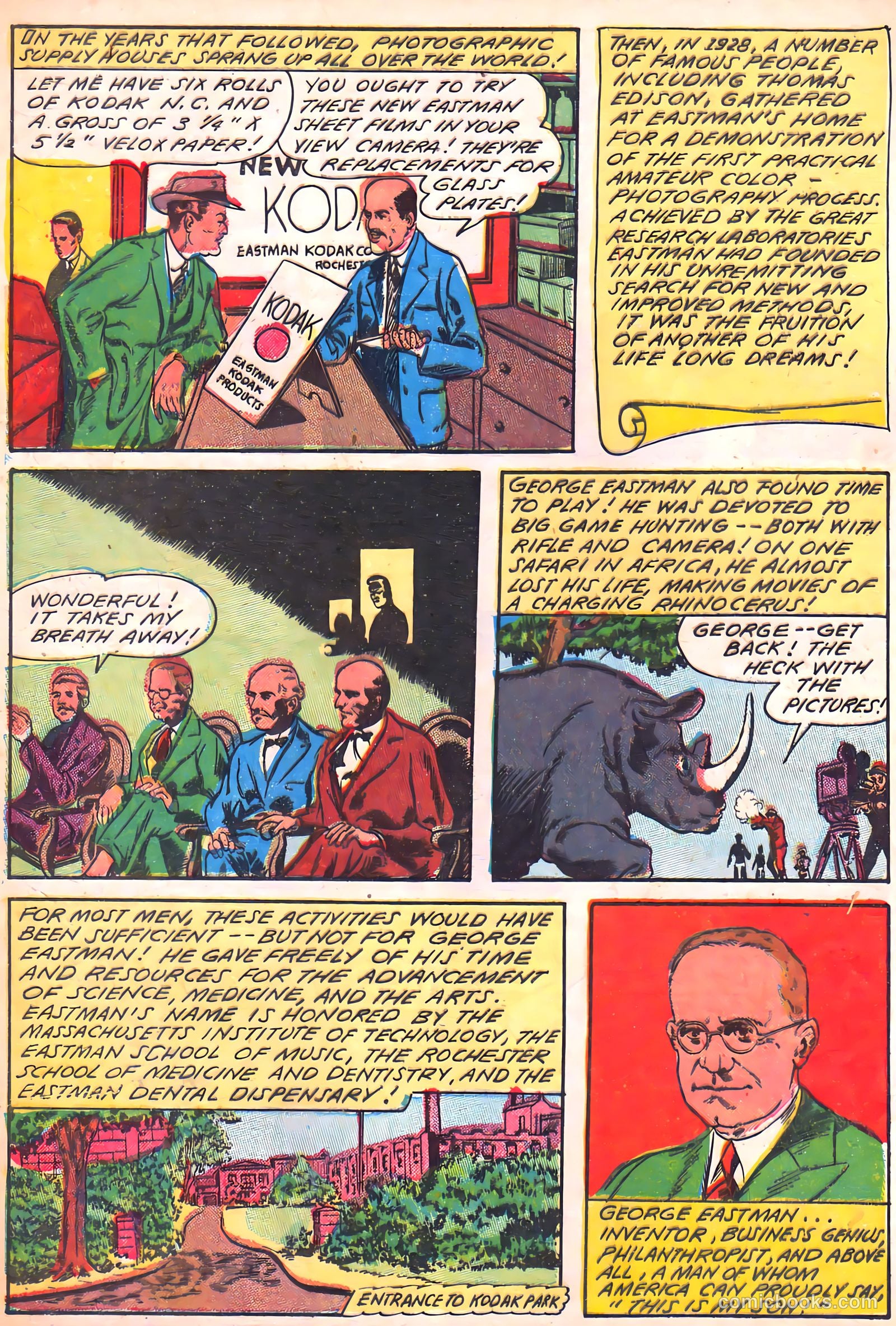 Camera Comics #2 (1944) — page 12