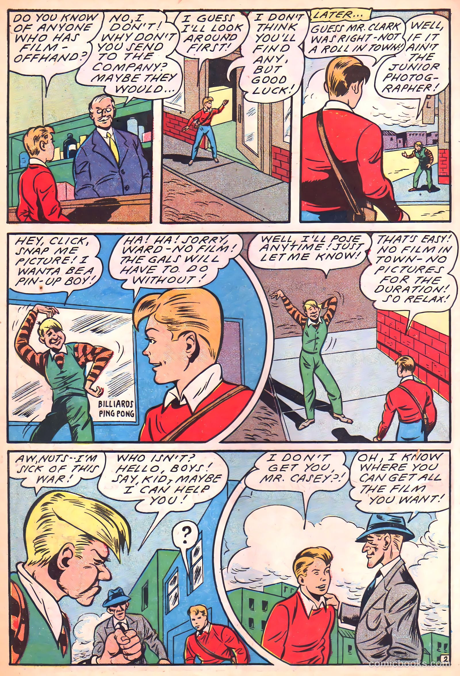 Camera Comics #2 (1944) — page 14