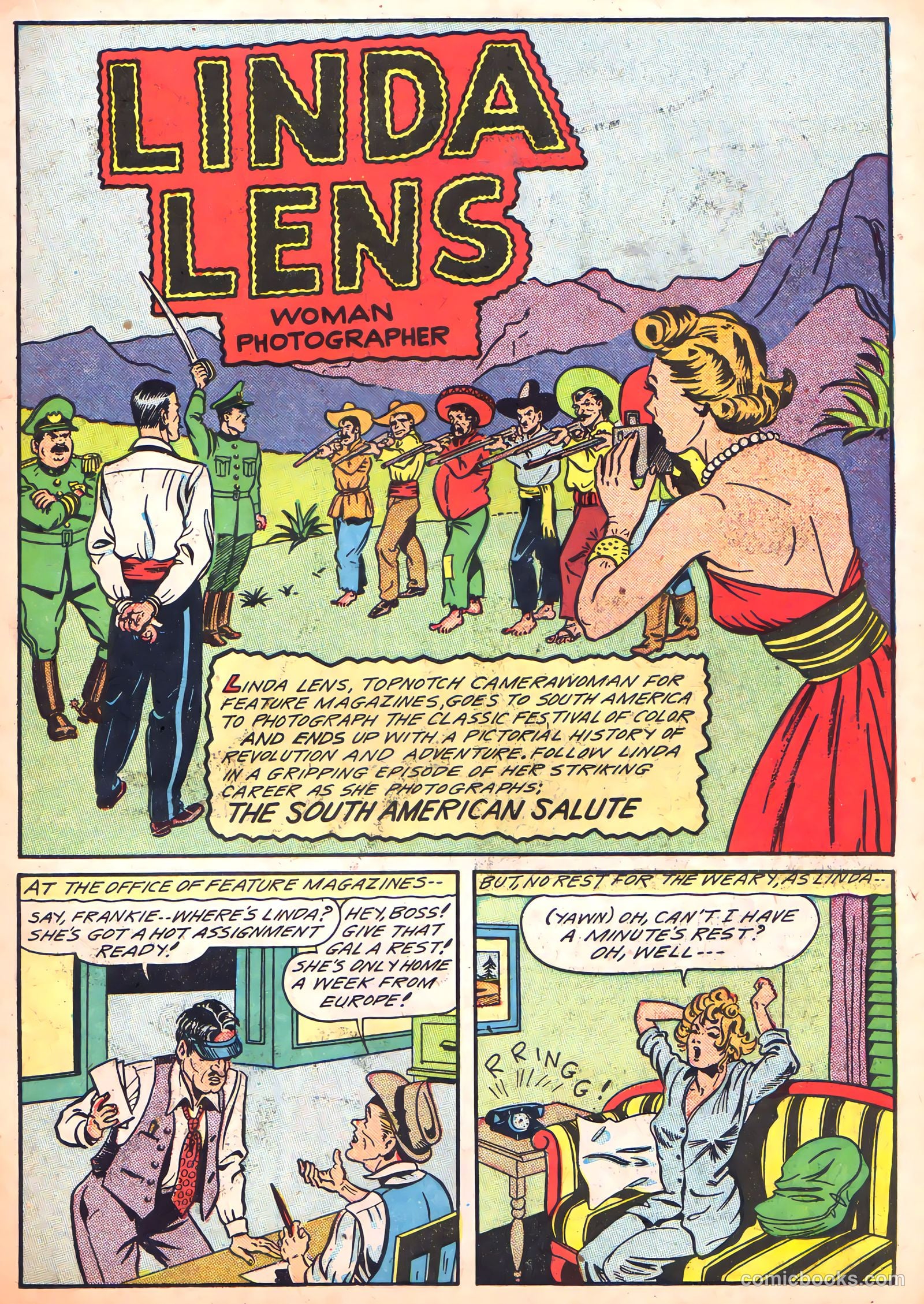 Camera Comics #4 (1945) — page 35