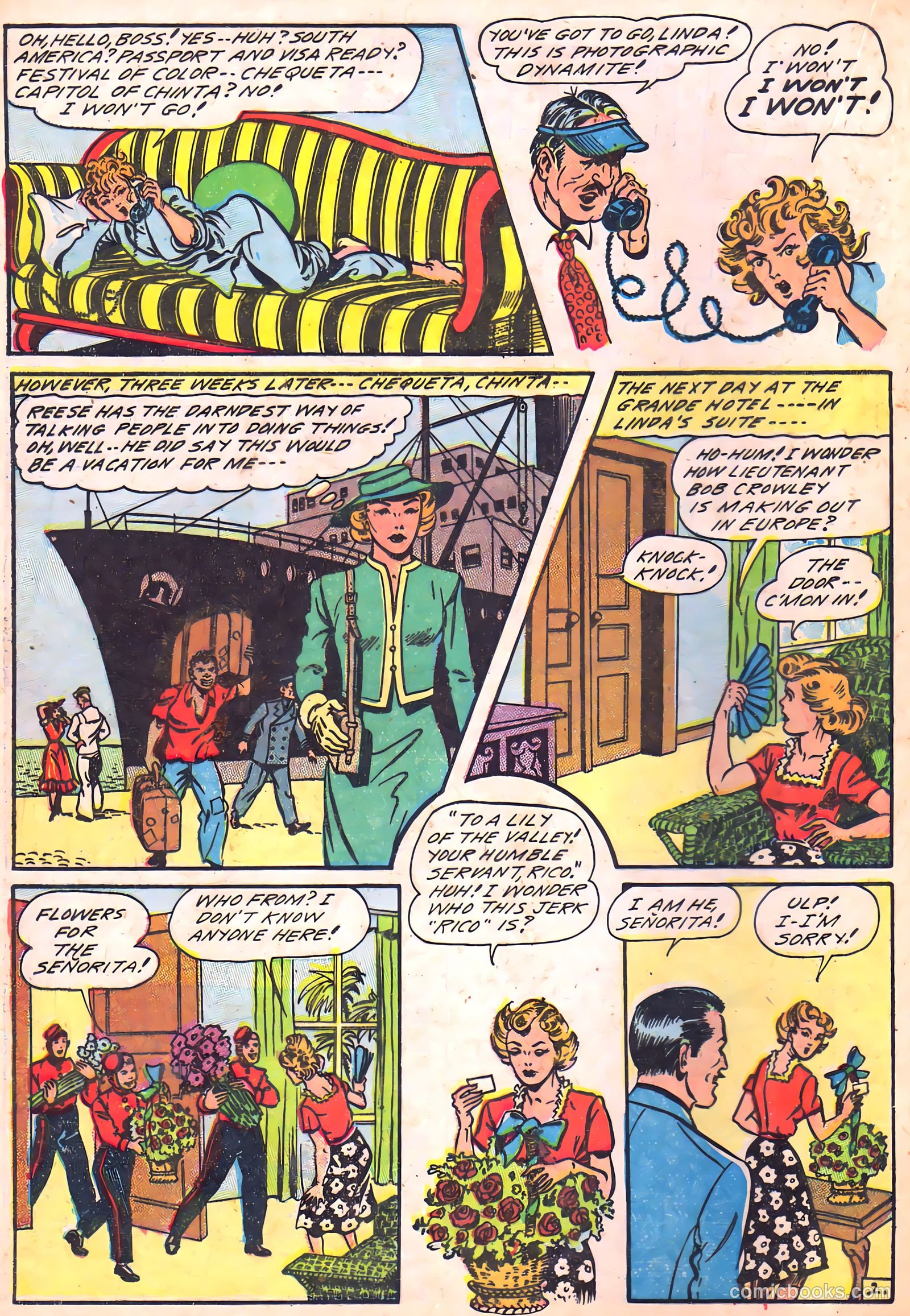 Camera Comics #4 (1945) — page 36