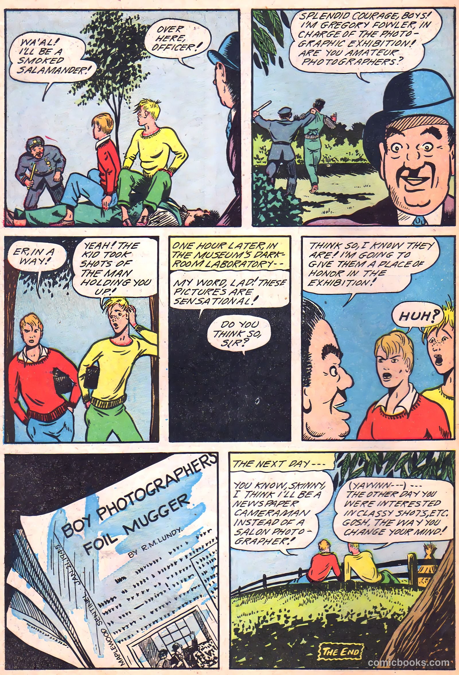 Camera Comics #4 (1945) — page 50