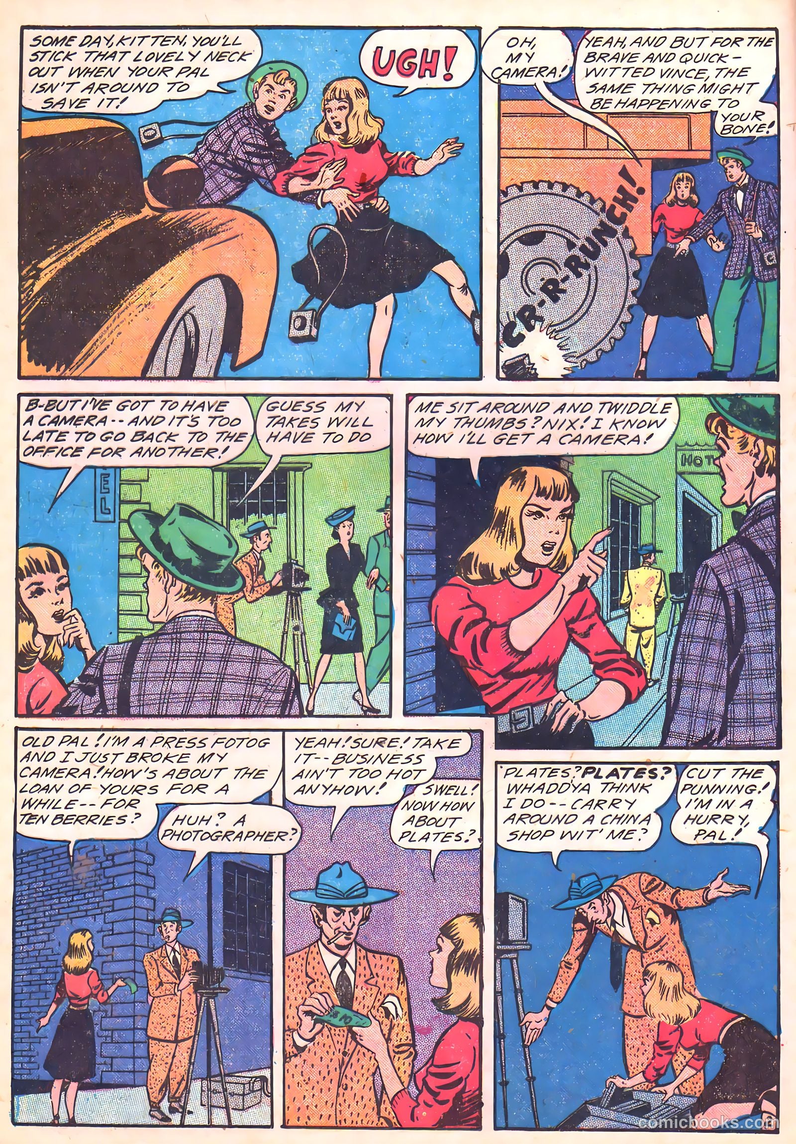 Camera Comics #6 (1945) — page 36