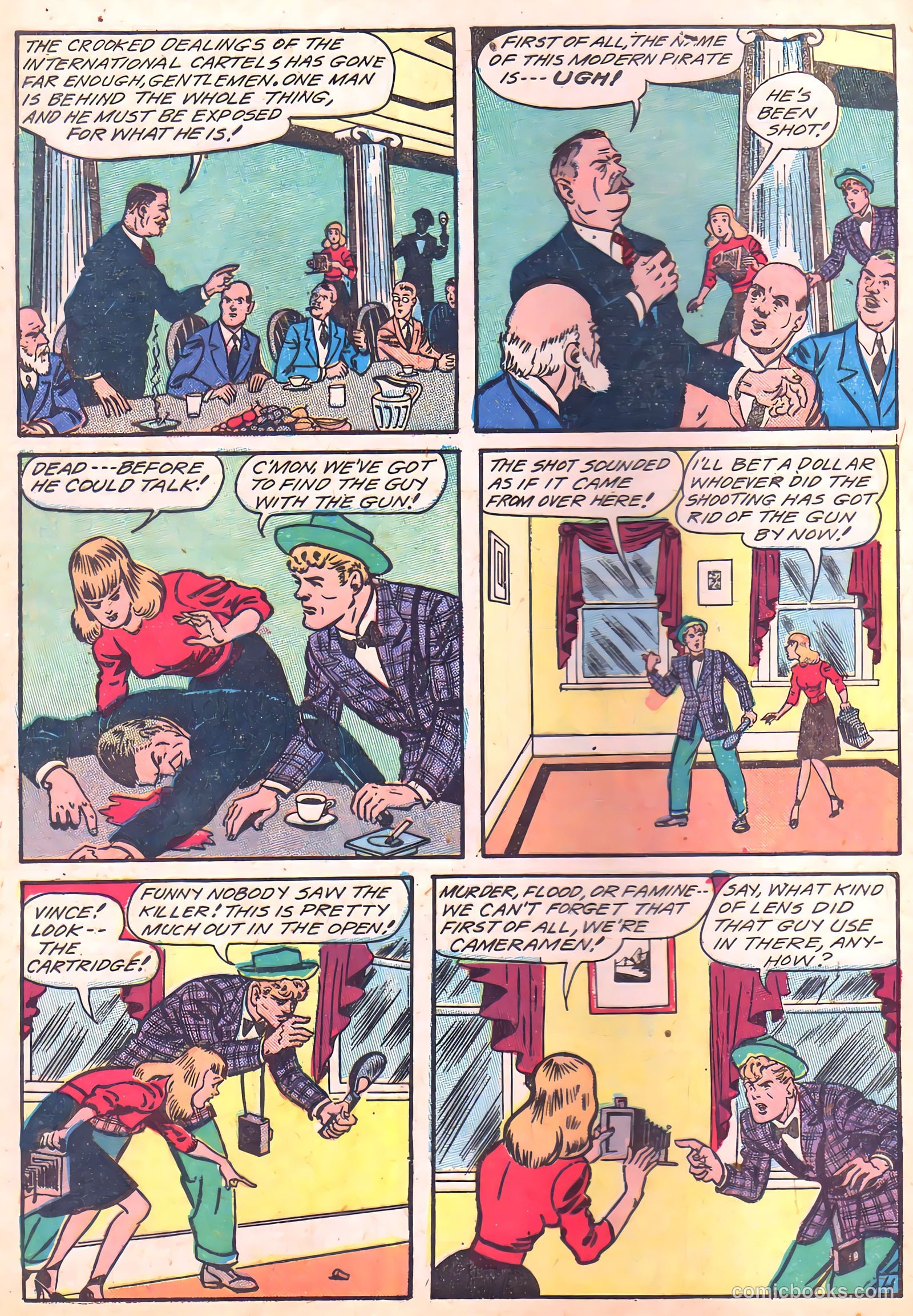 Camera Comics #6 (1945) — page 38