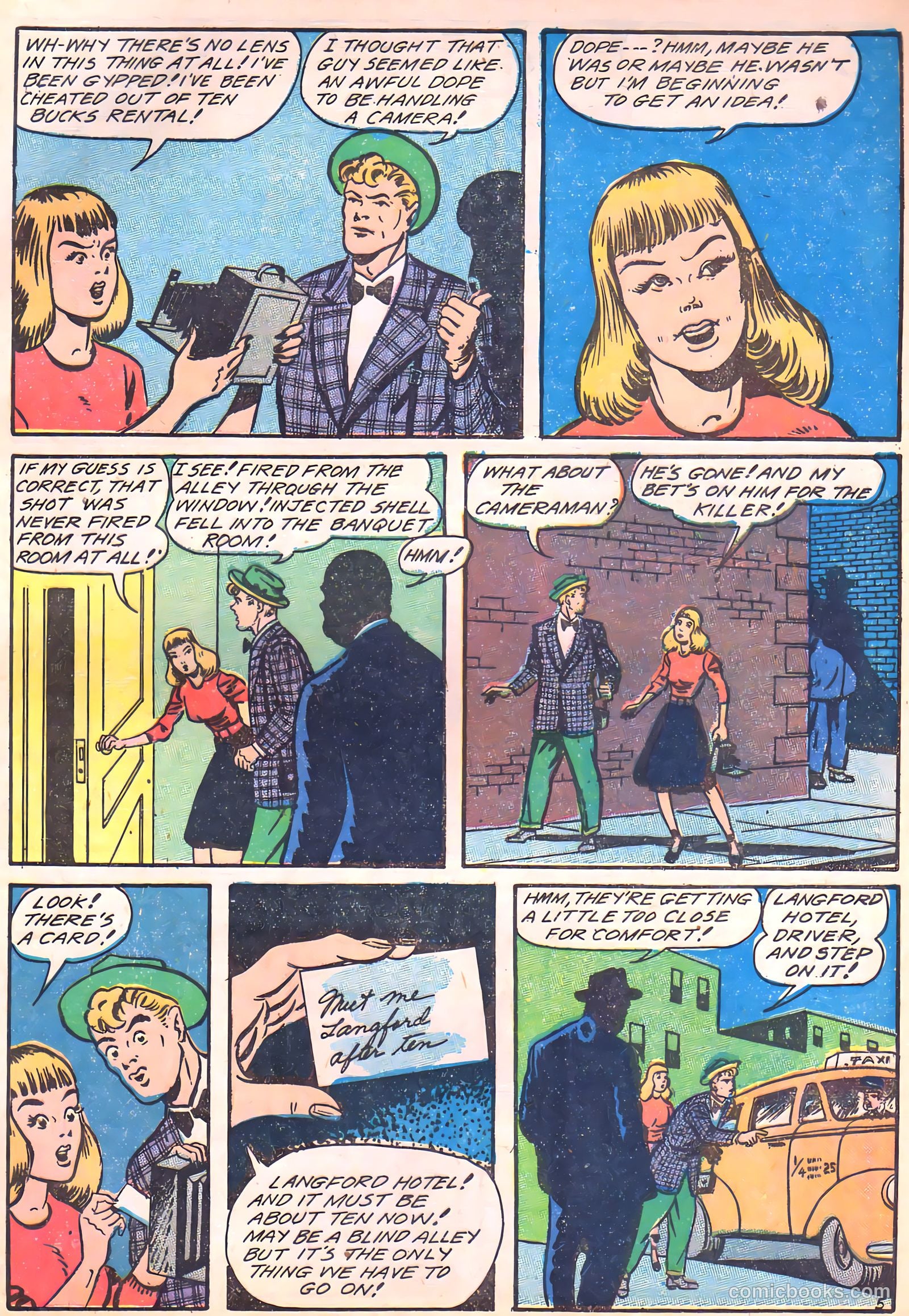Camera Comics #6 (1945) — page 39
