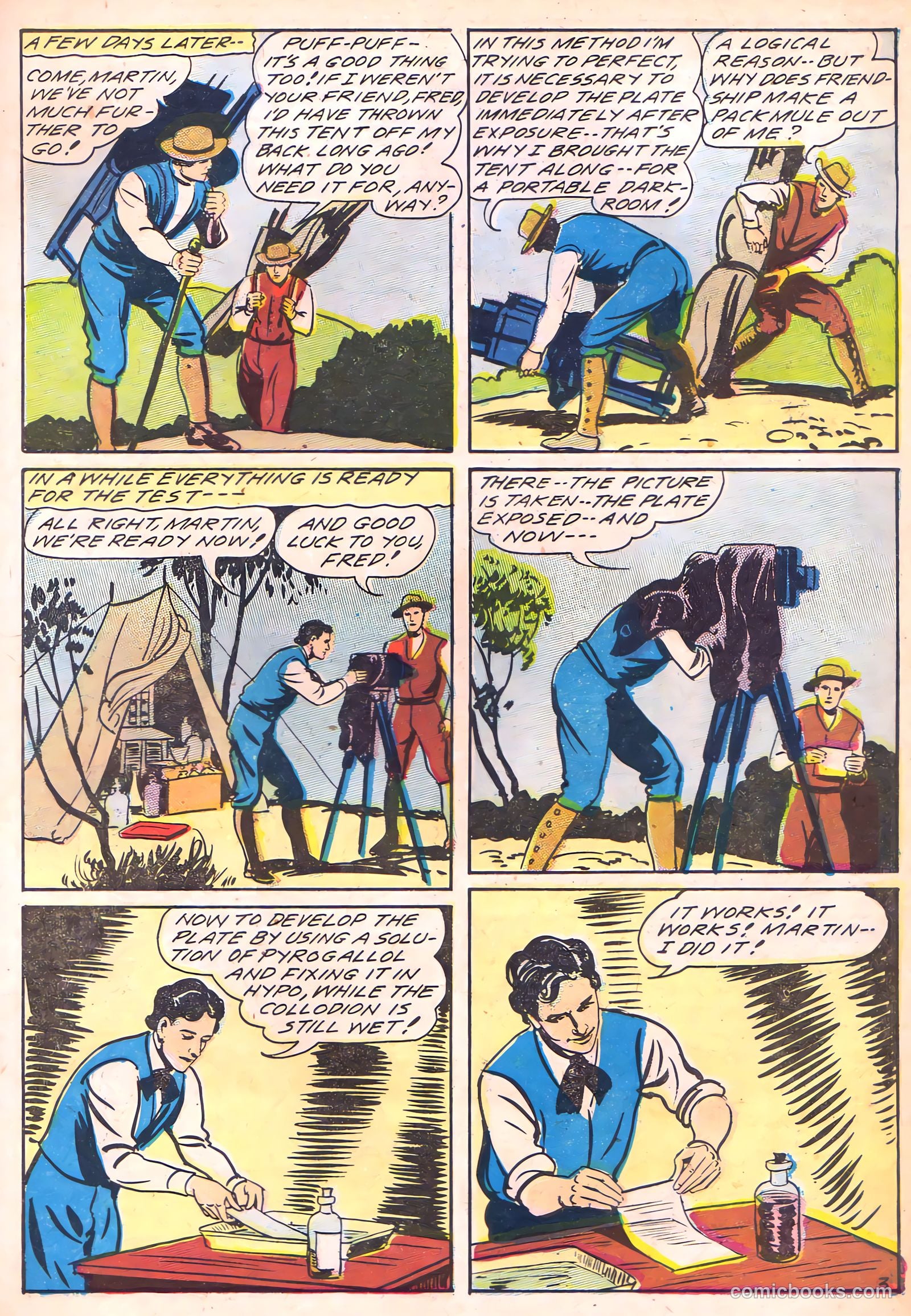 Camera Comics #7 (1946) — page 11