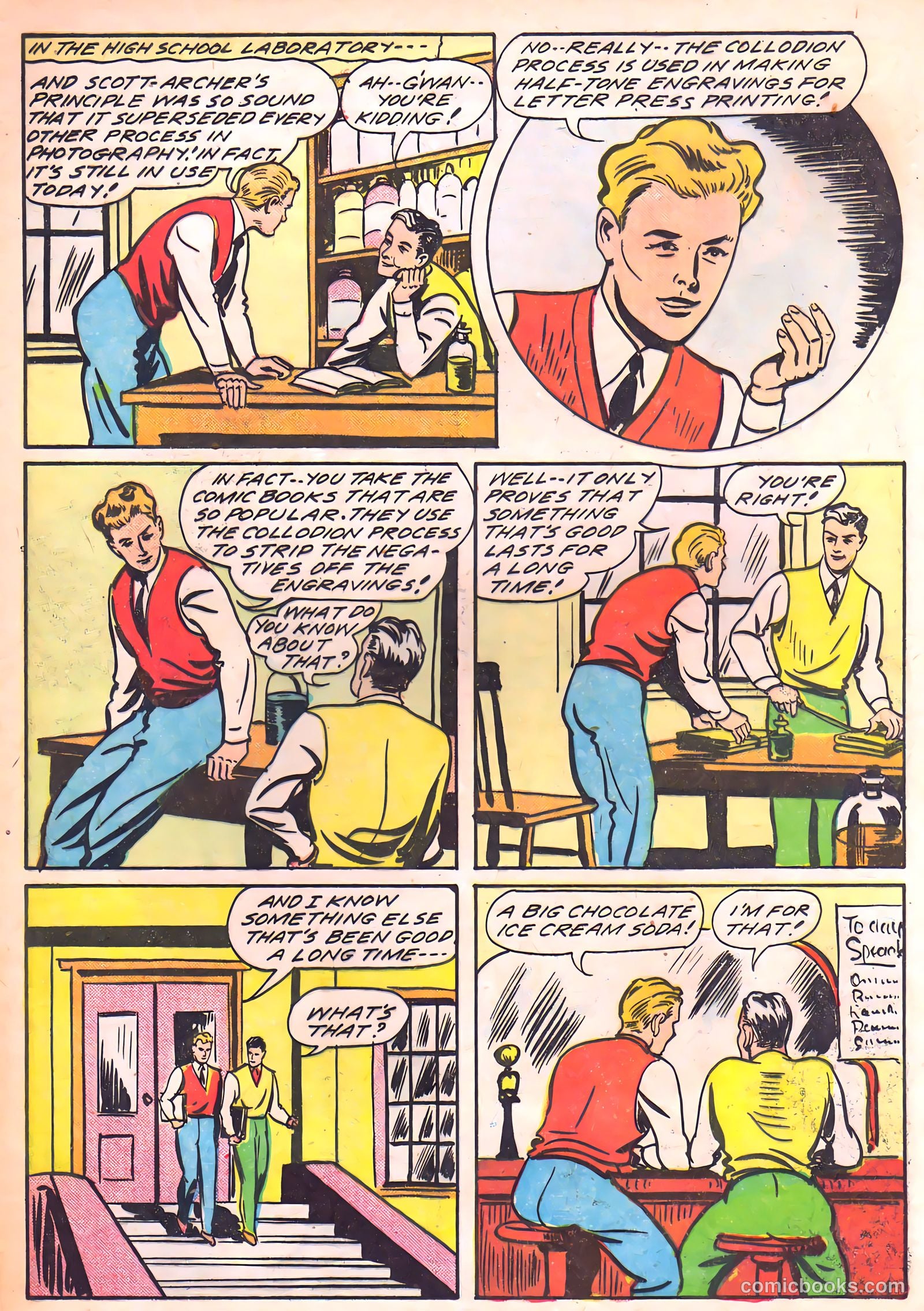 Camera Comics #7 (1946) — page 12