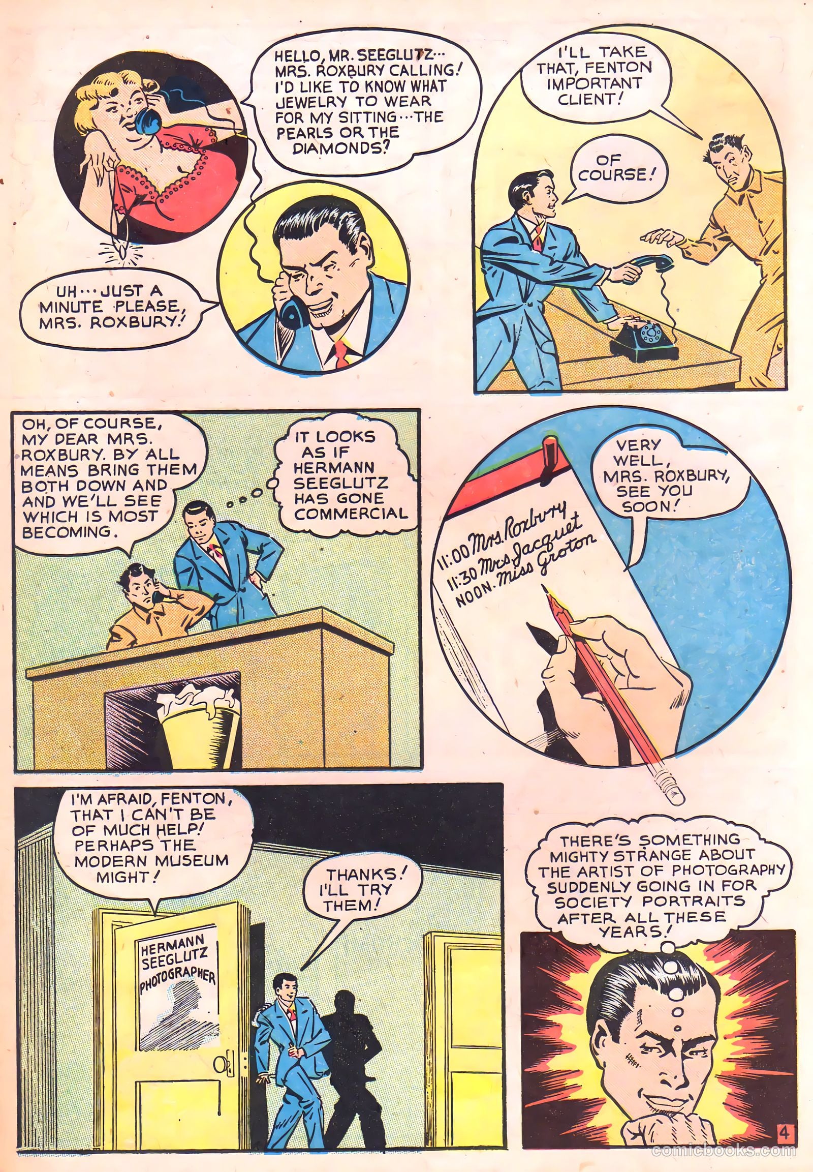 Camera Comics #7 (1946) — page 16