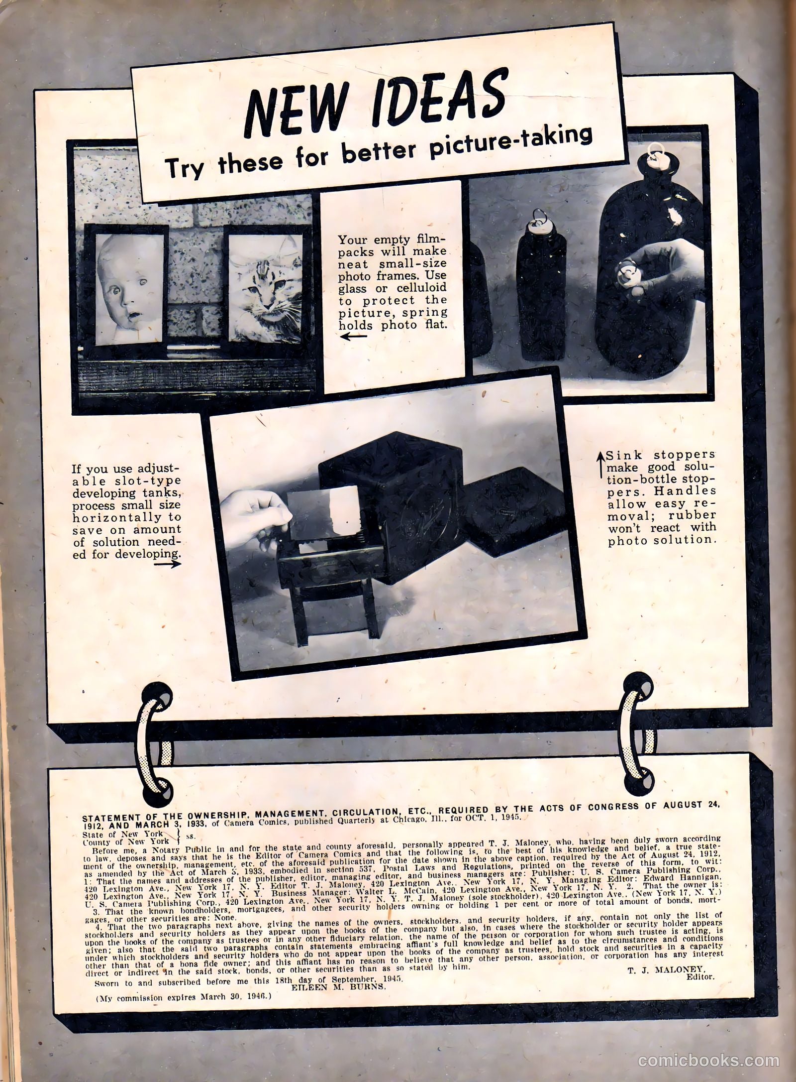 Camera Comics #7 (1946) — page 34