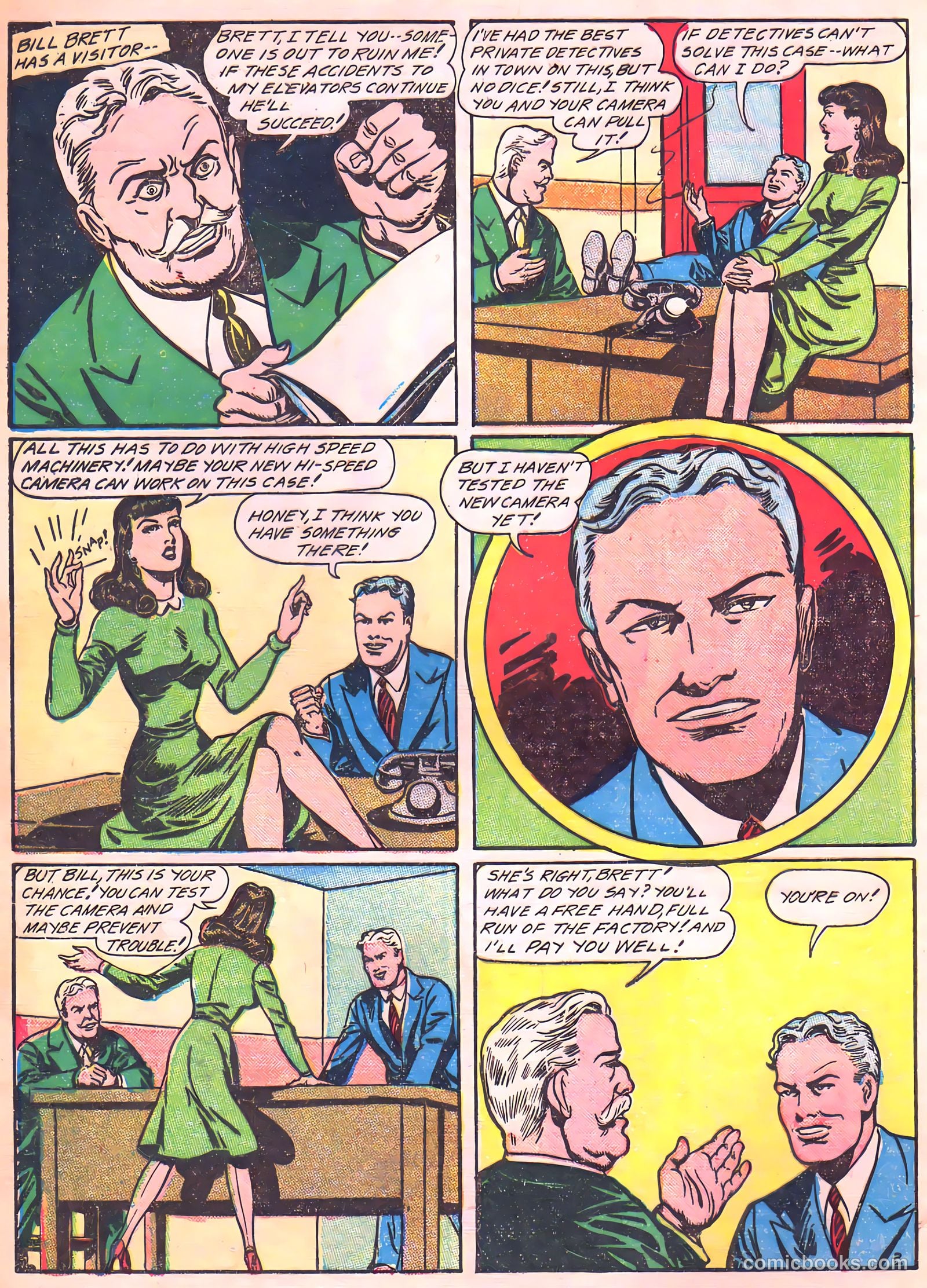 Camera Comics #5 (1945) — page 4
