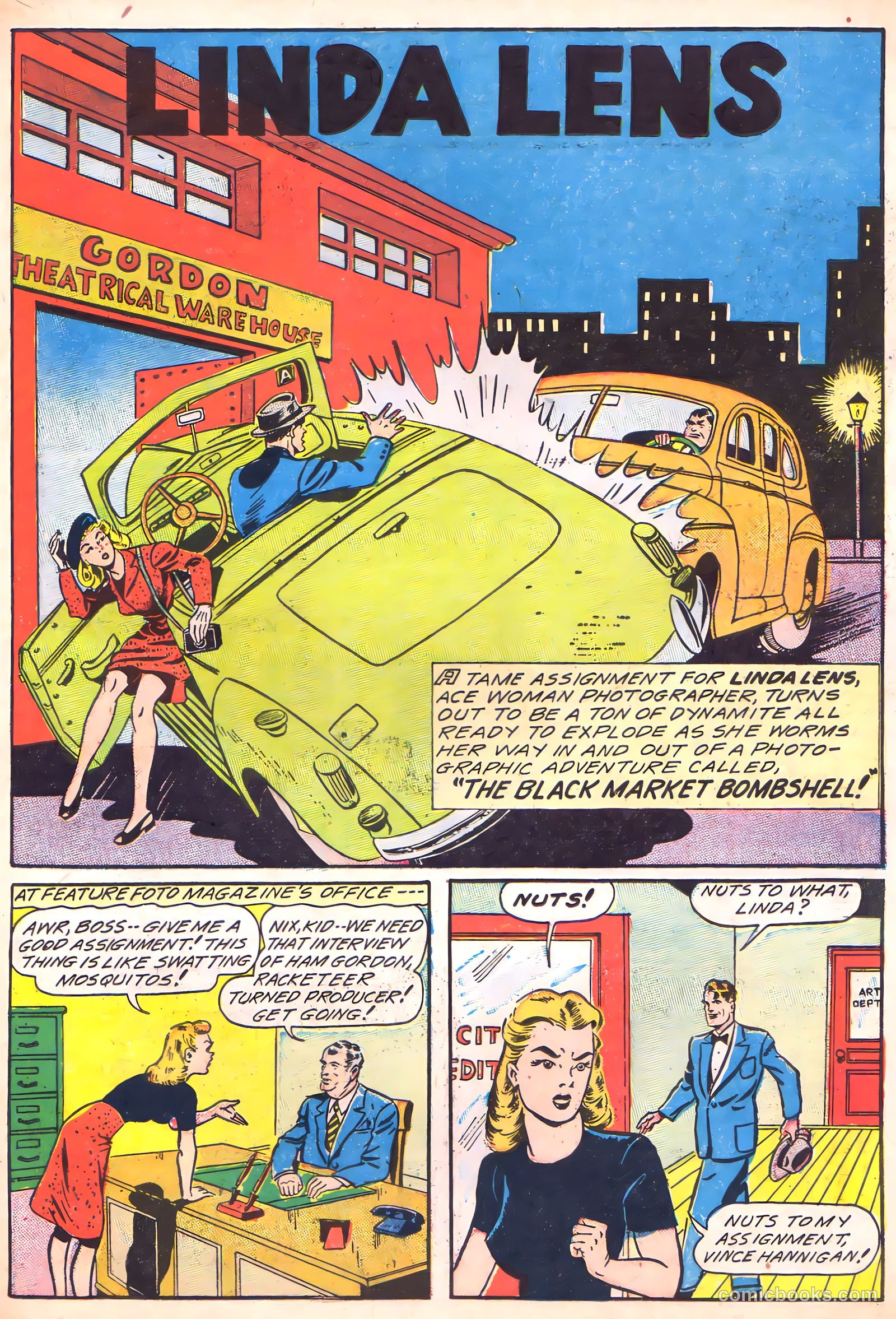 Camera Comics #5 (1945) — page 35