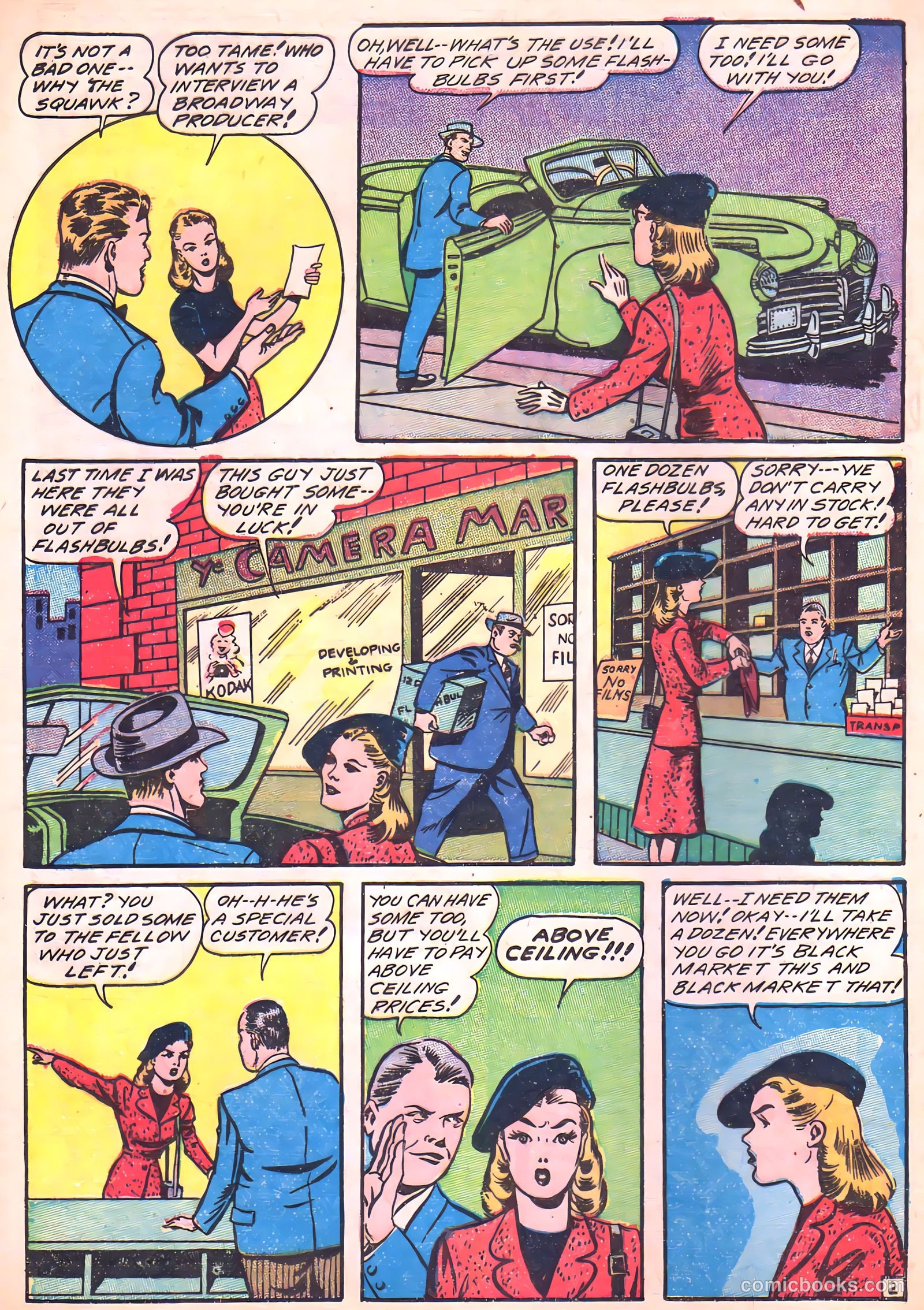 Camera Comics #5 (1945) — page 36