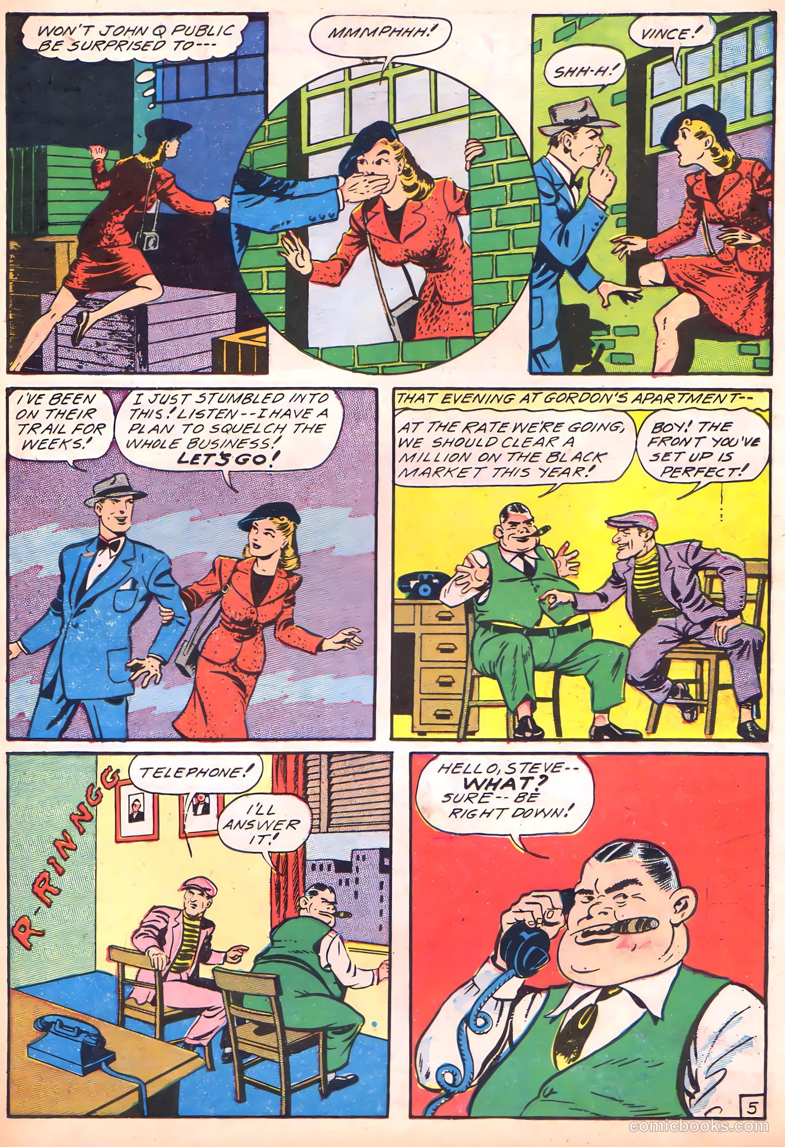 Camera Comics #5 (1945) — page 39