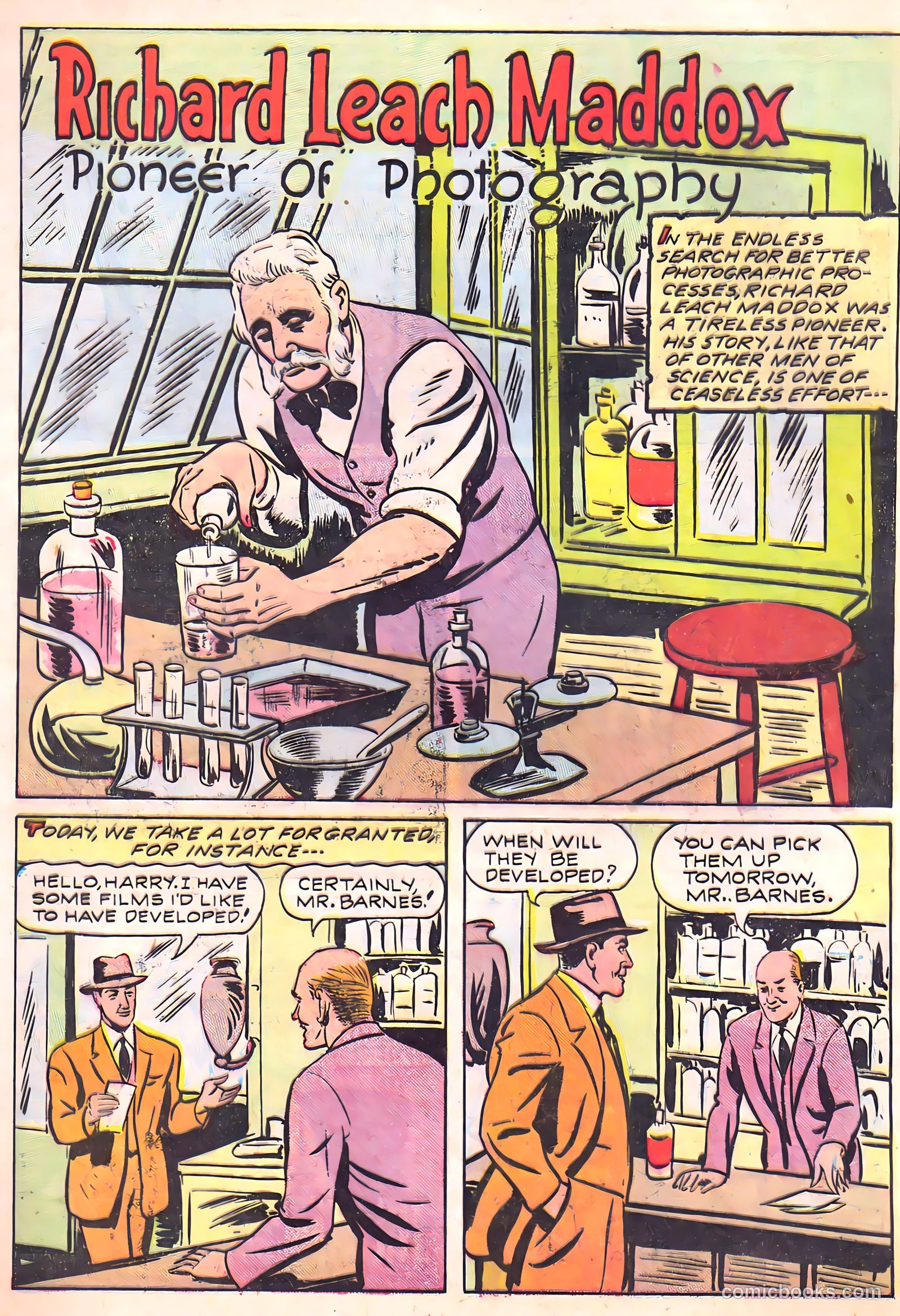 Camera Comics #8 (1946) — page 9