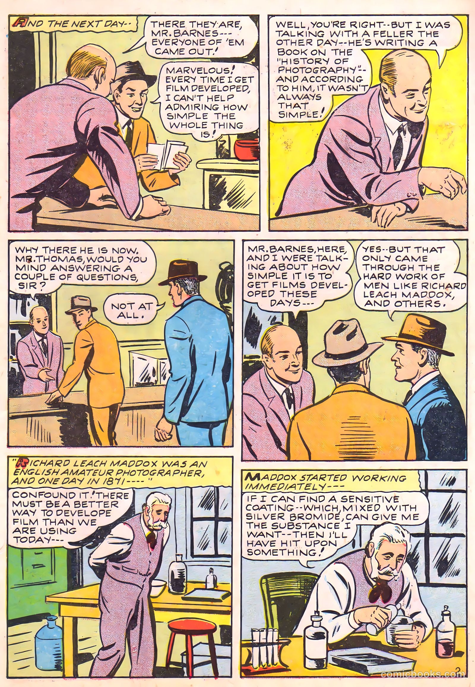 Camera Comics #8 (1946) — page 10
