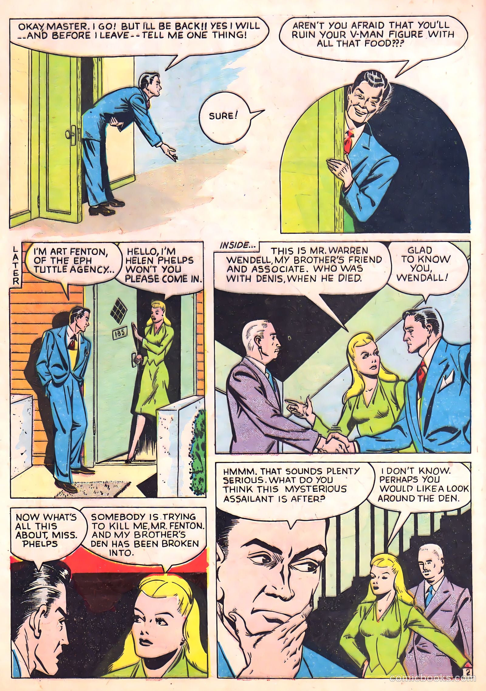 Camera Comics #8 (1946) — page 14