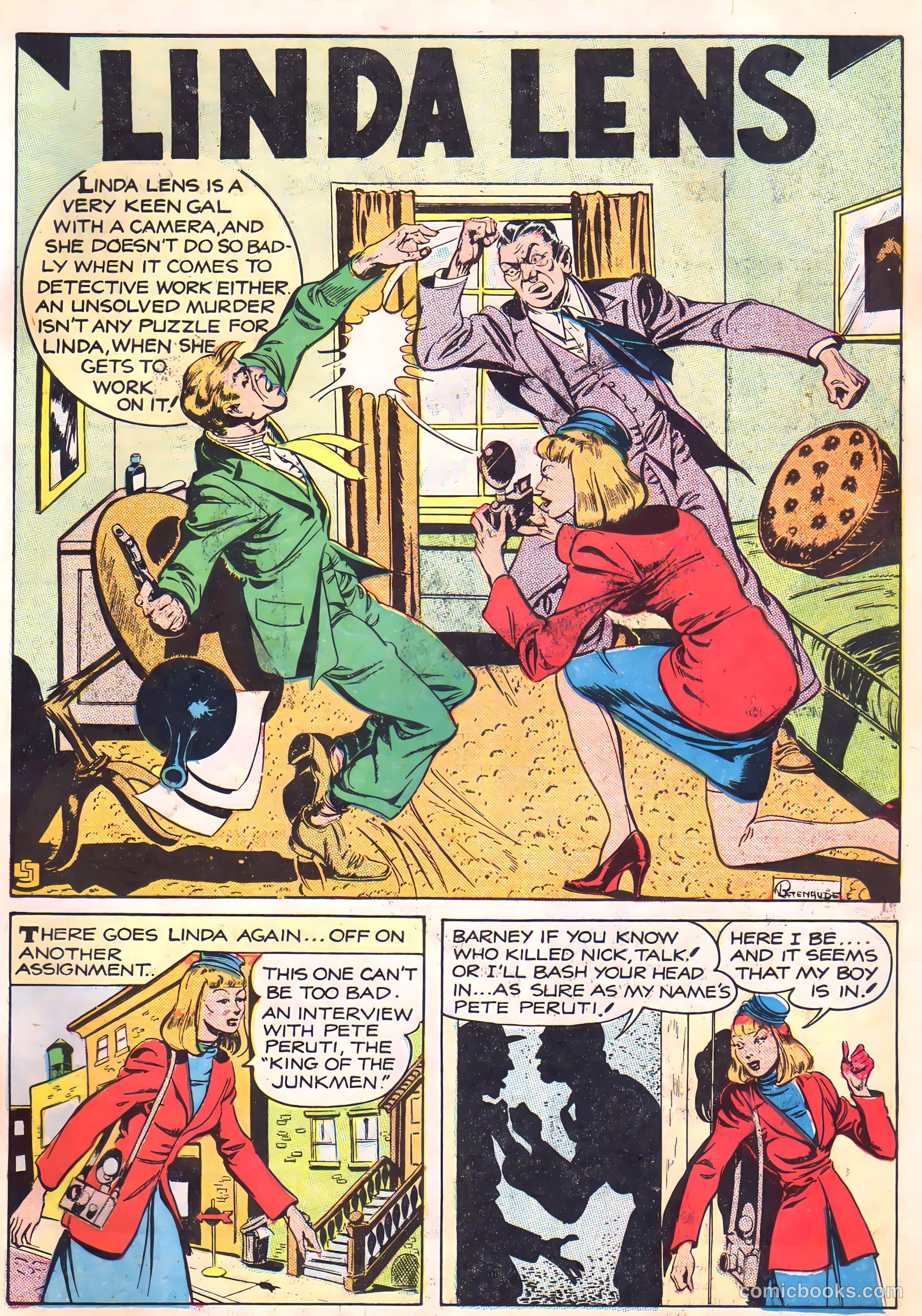 Camera Comics #8 (1946) — page 35