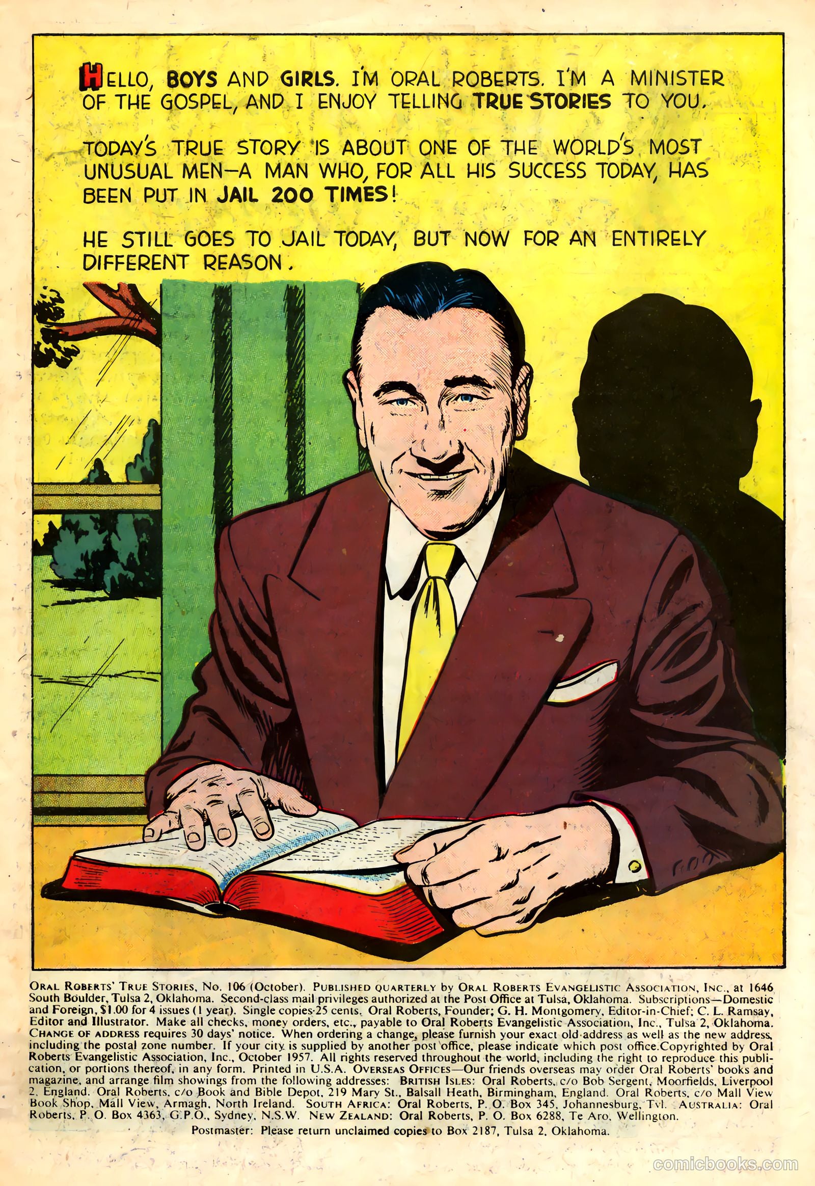 Oral Roberts' True Stories 106 - The Mayor of Capitol Avenue #1 (1957) — page 3