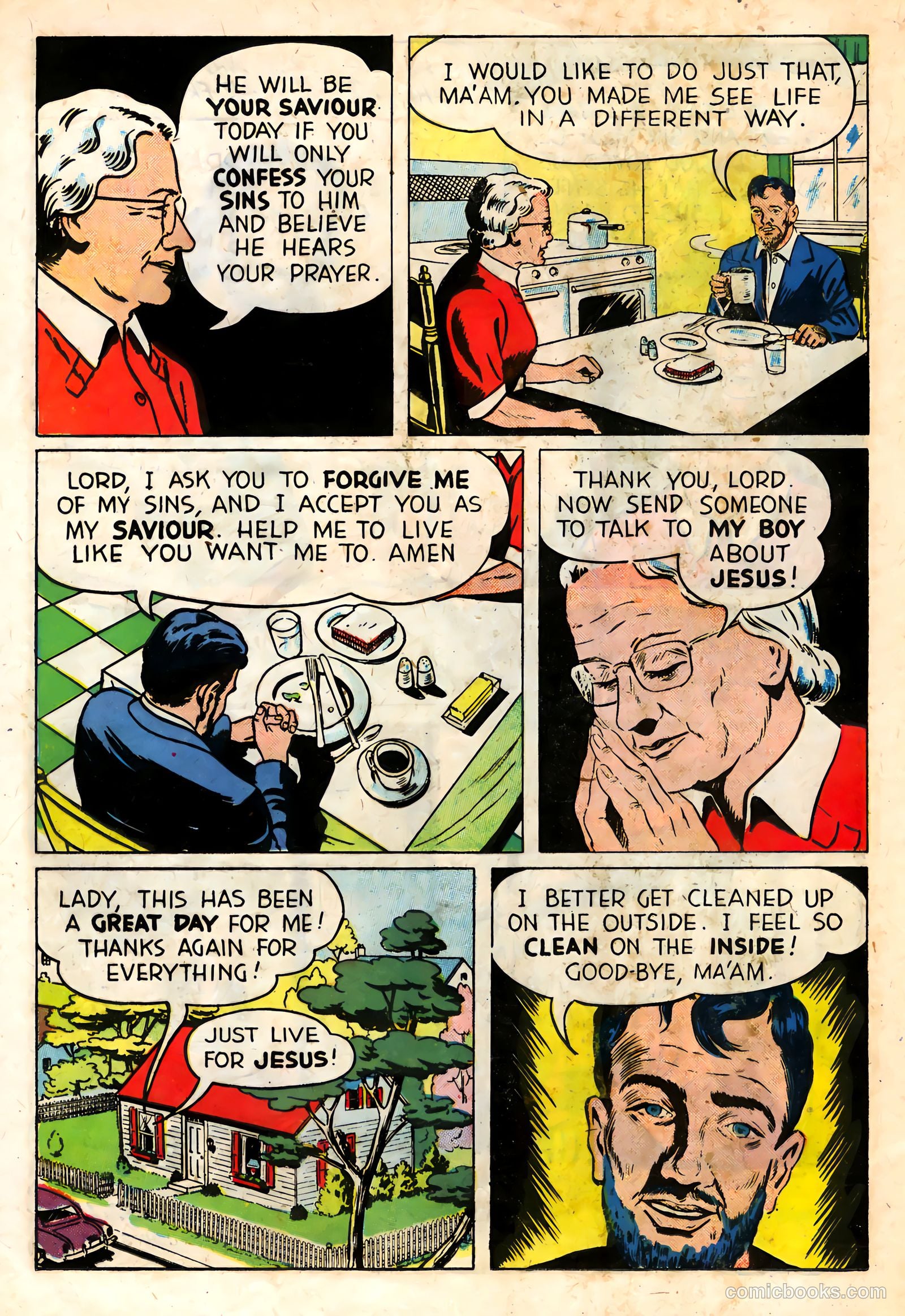 Oral Roberts' True Stories 106 - The Mayor of Capitol Avenue #1 (1957) — page 24