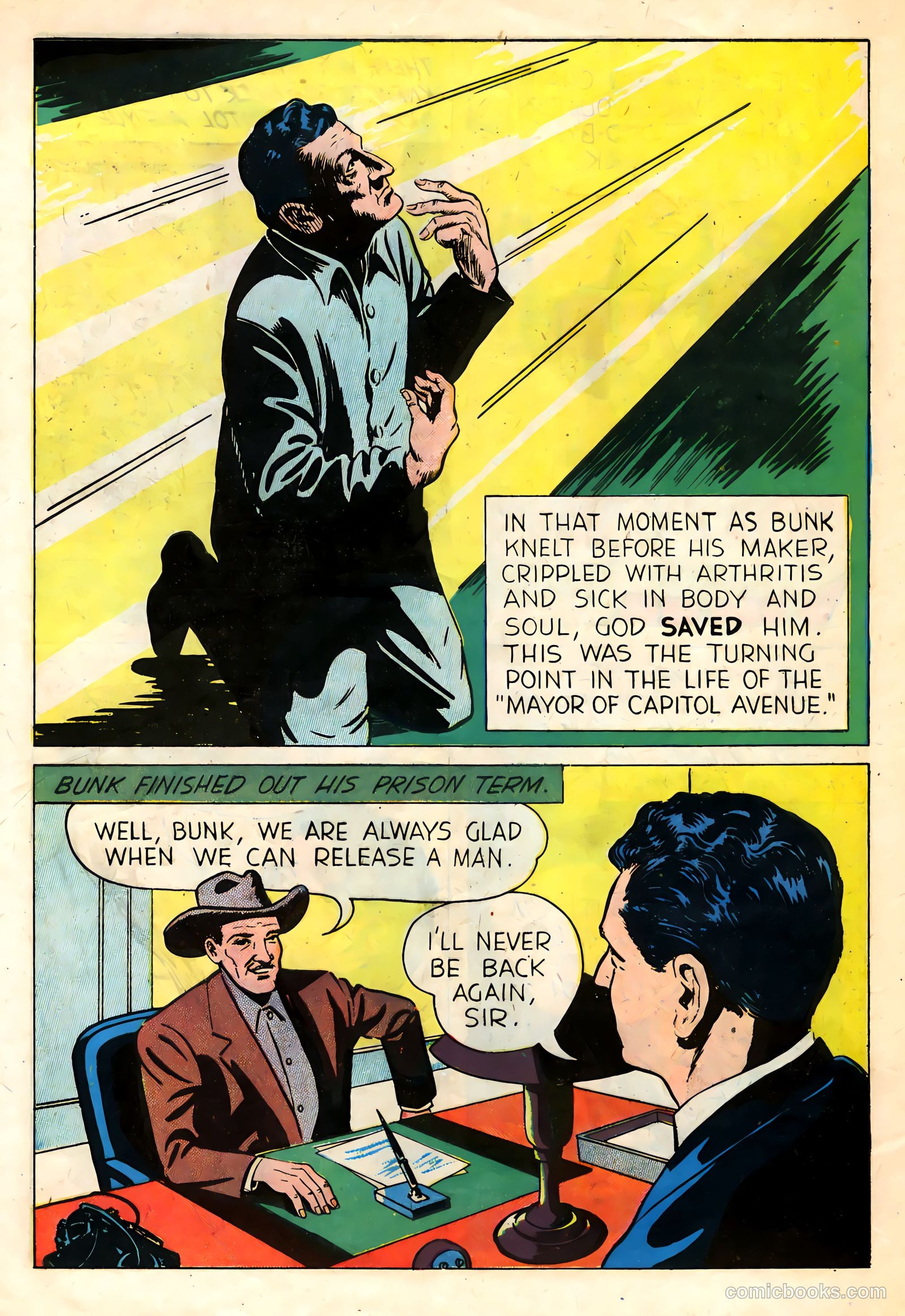 Oral Roberts' True Stories 106 - The Mayor of Capitol Avenue #1 (1957) — page 28
