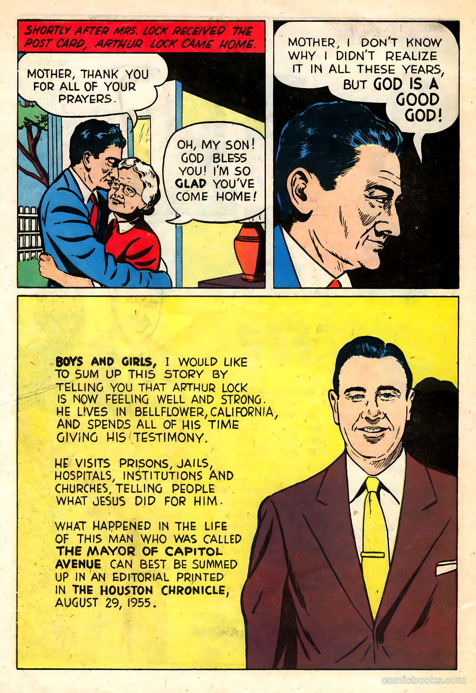 Oral Roberts' True Stories 106 - The Mayor of Capitol Avenue #1 (1957) — page 32