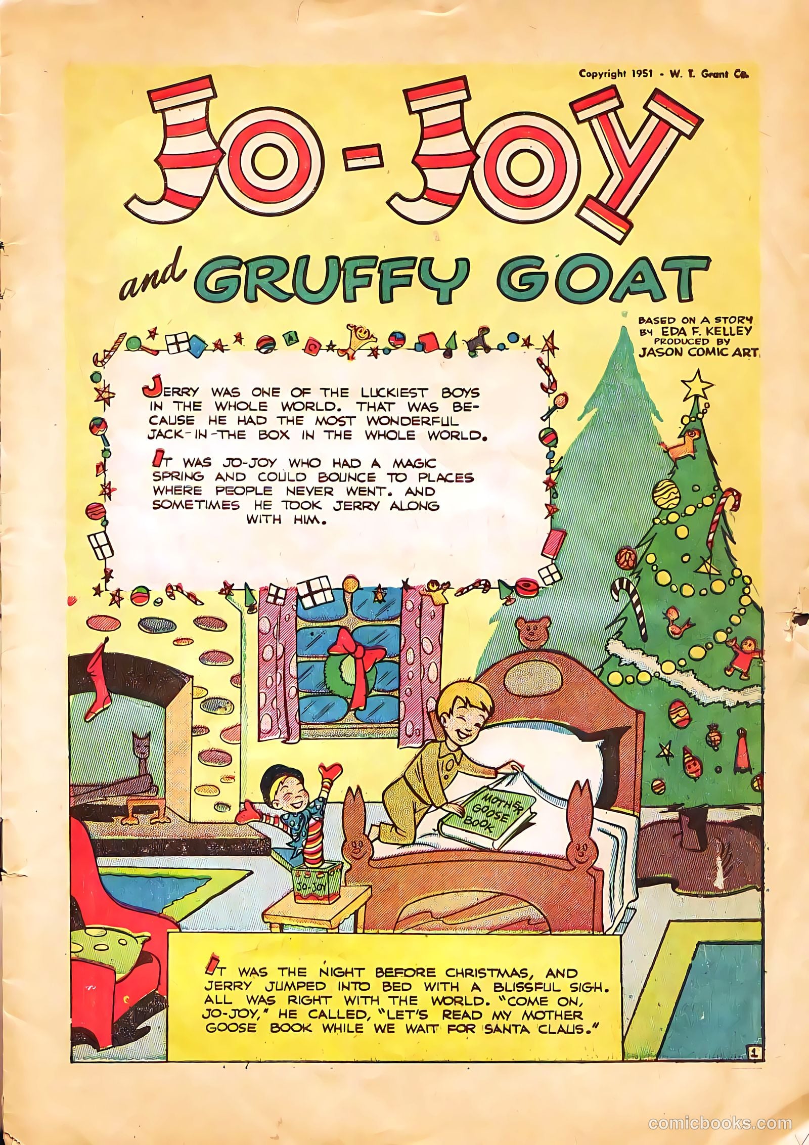 The Adventures of Jo-Joy and the Gruffy Goat #1 (1951) — page 3