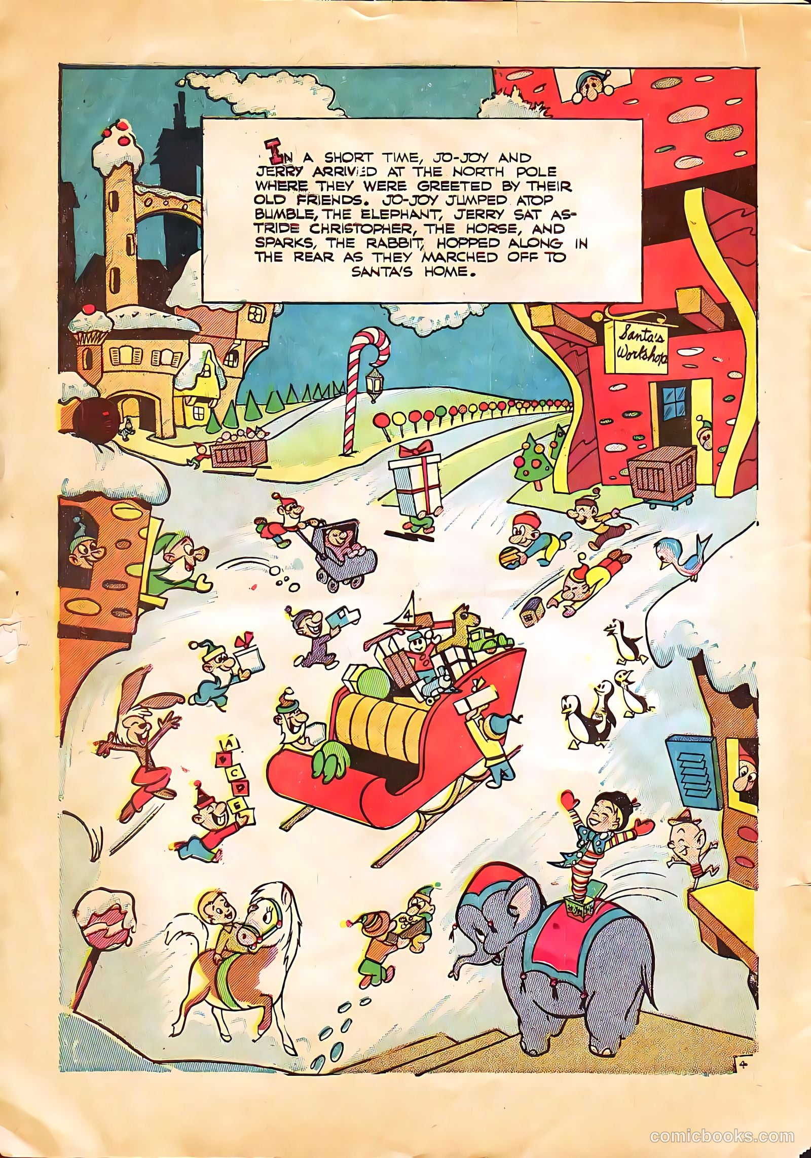 The Adventures of Jo-Joy and the Gruffy Goat #1 (1951) — page 6