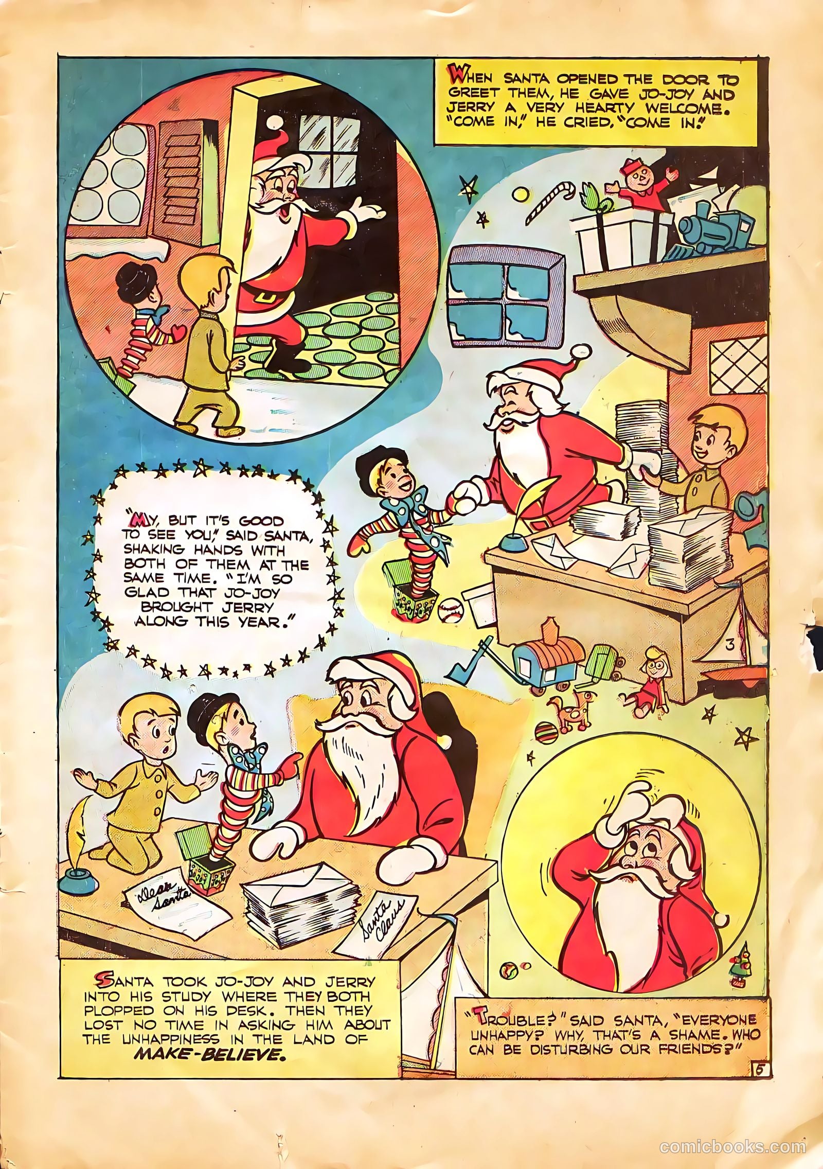 The Adventures of Jo-Joy and the Gruffy Goat #1 (1951) — page 7