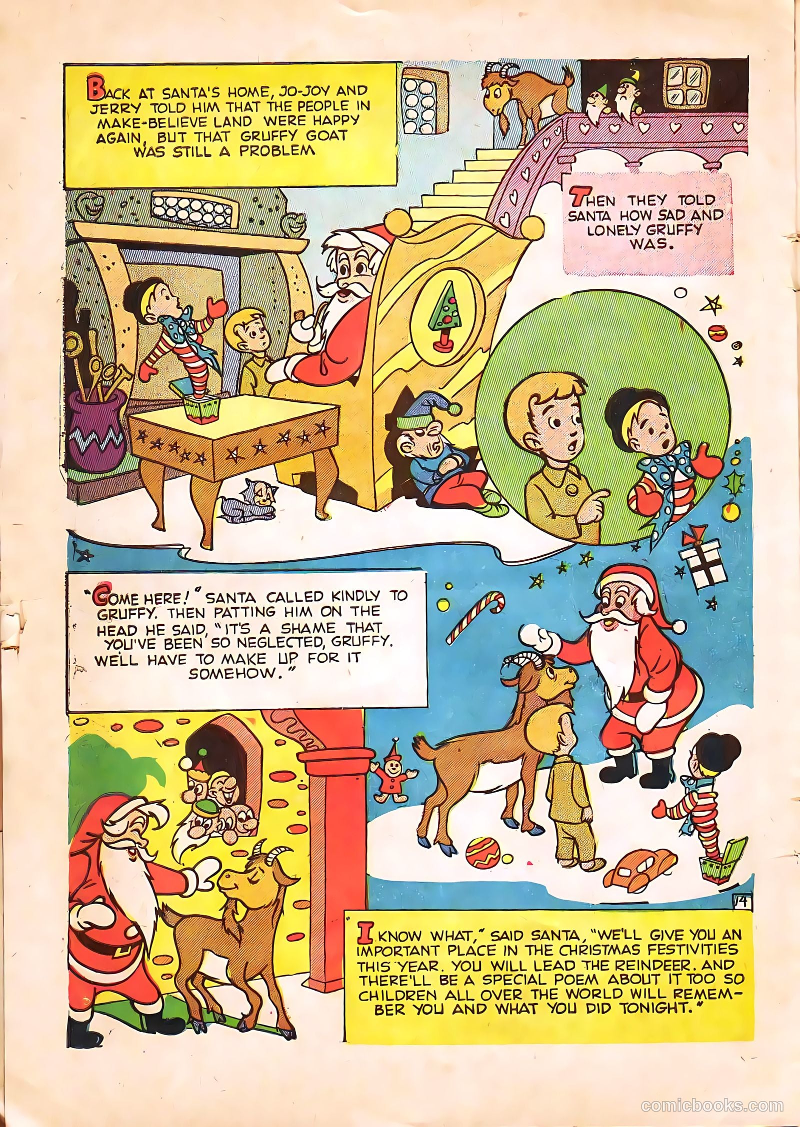 The Adventures of Jo-Joy and the Gruffy Goat #1 (1951) — page 16