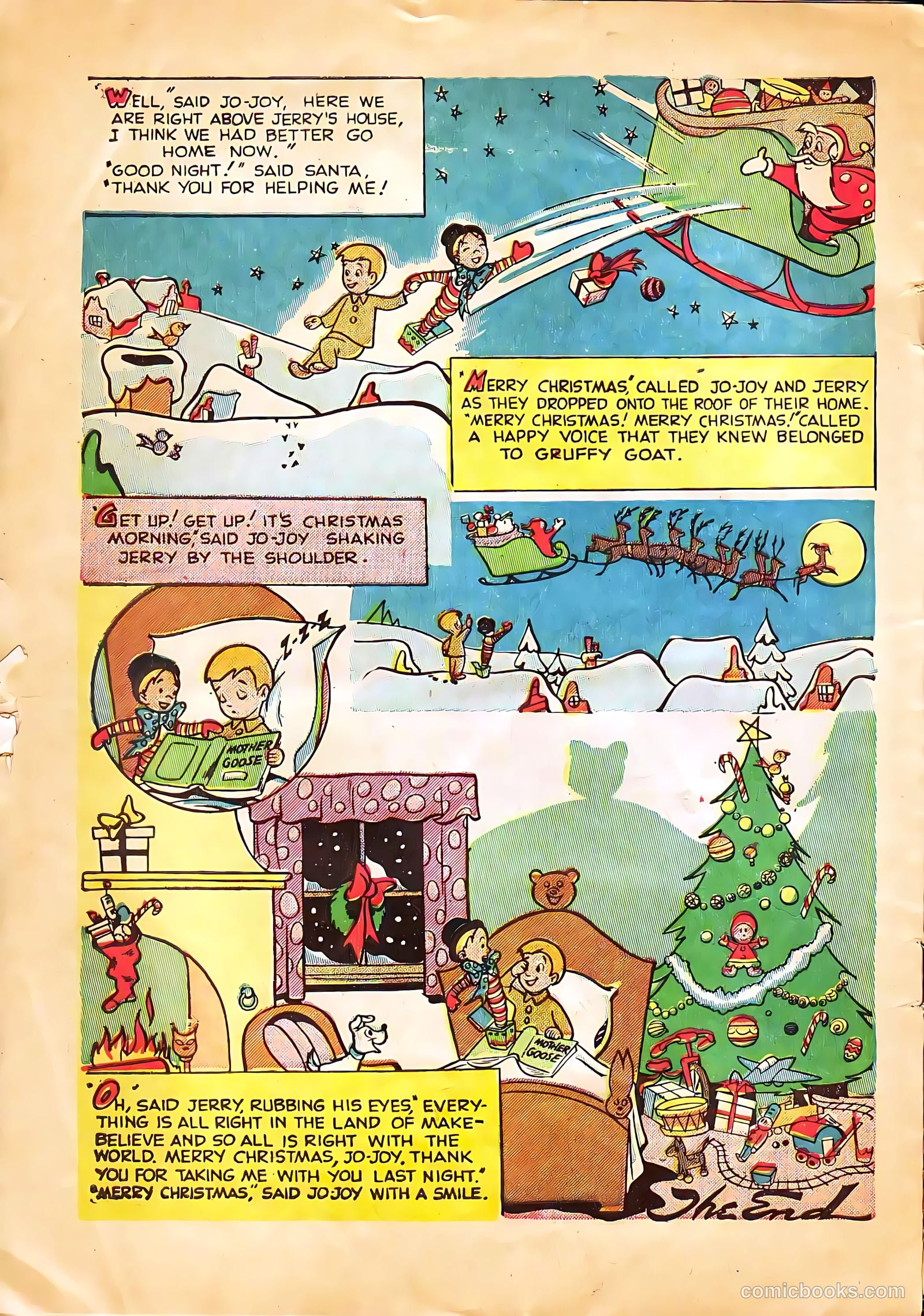 The Adventures of Jo-Joy and the Gruffy Goat #1 (1951) — page 18