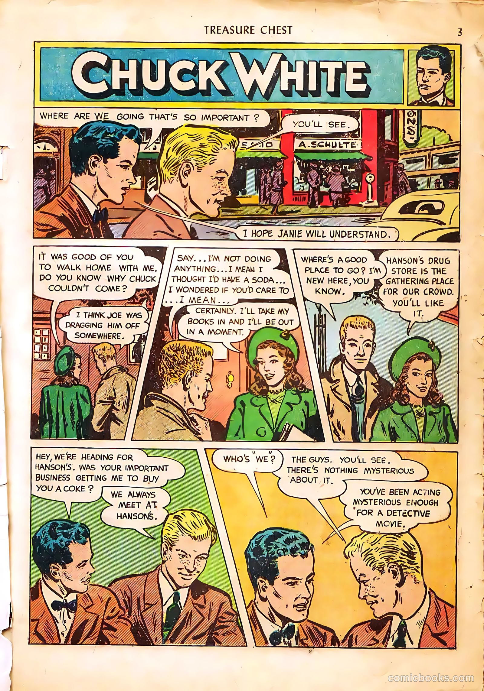 Treasure Chest of Fun and Fact v4 #3 (1948) — page 3