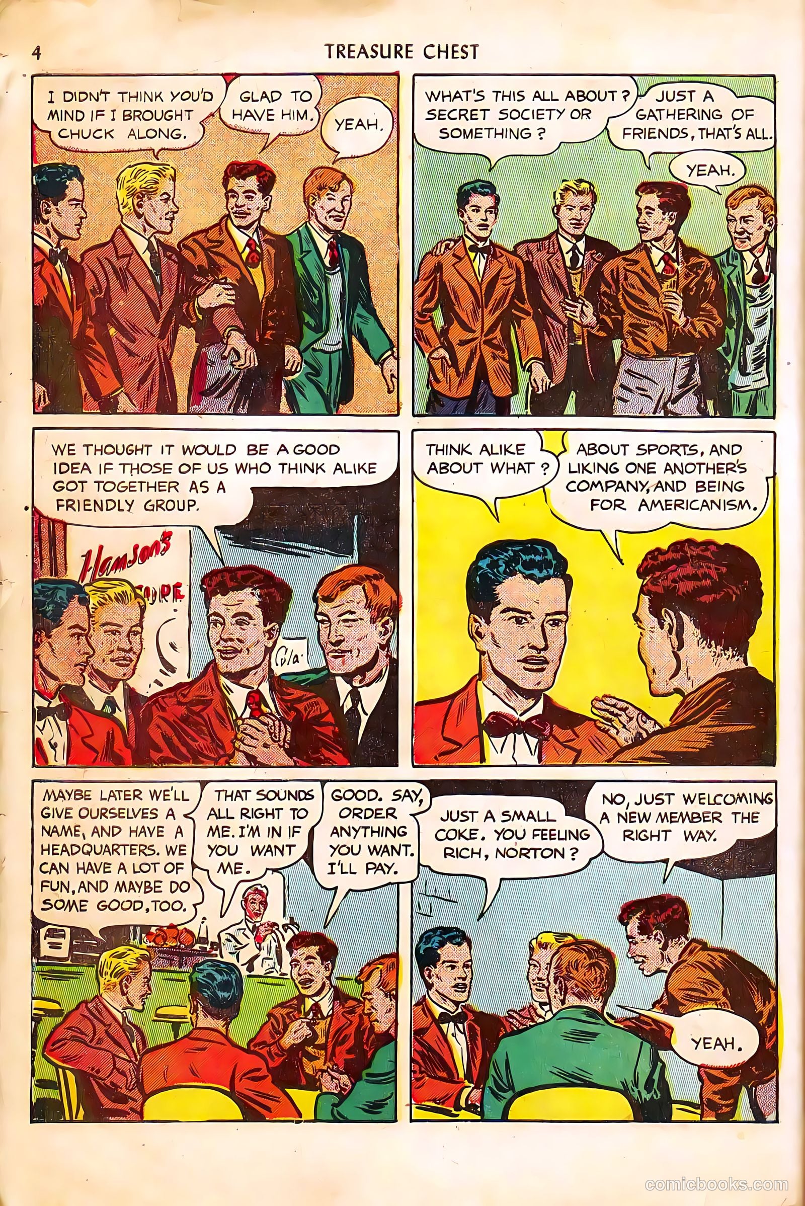 Treasure Chest of Fun and Fact v4 #3 (1948) — page 4