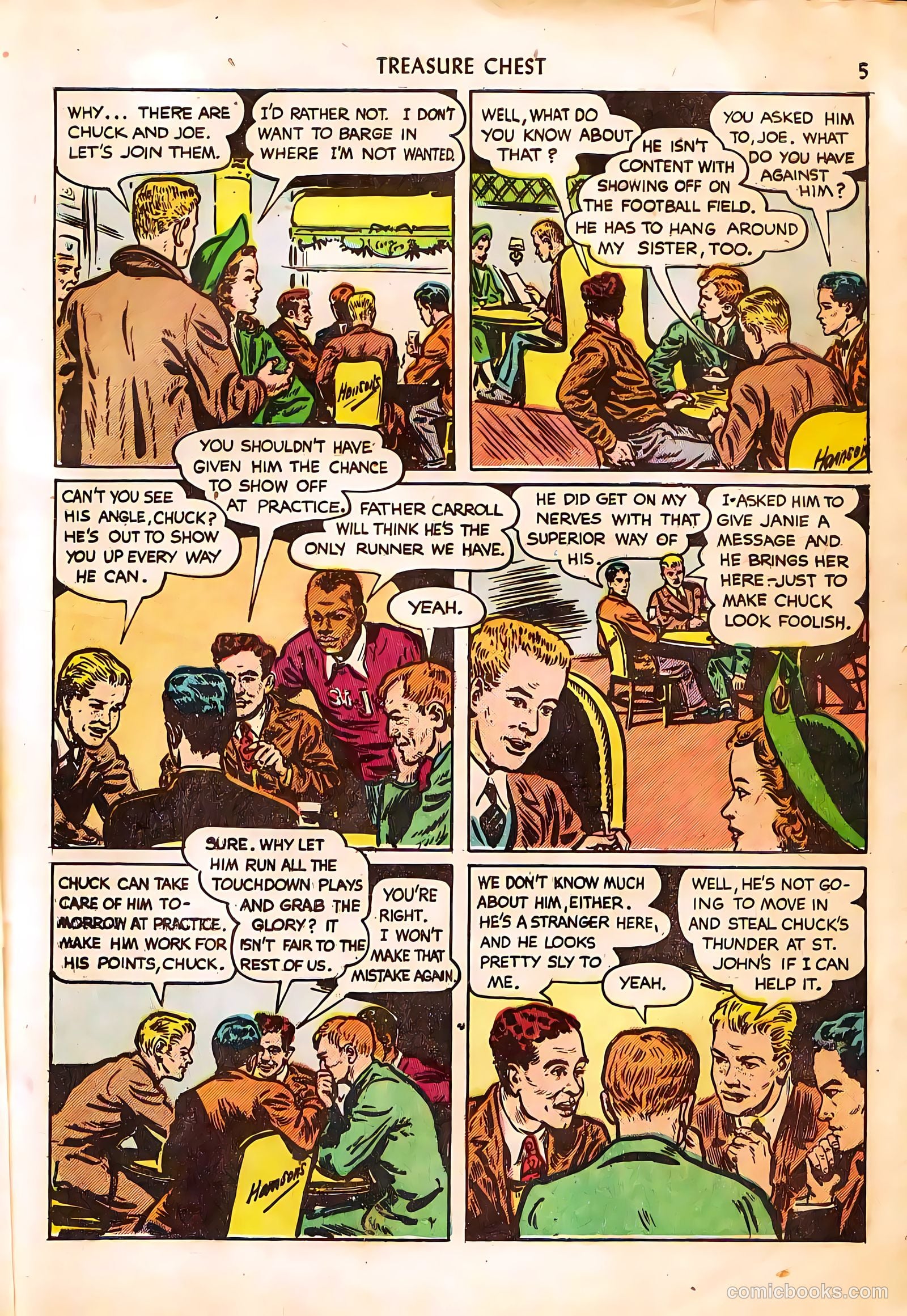 Treasure Chest of Fun and Fact v4 #3 (1948) — page 5