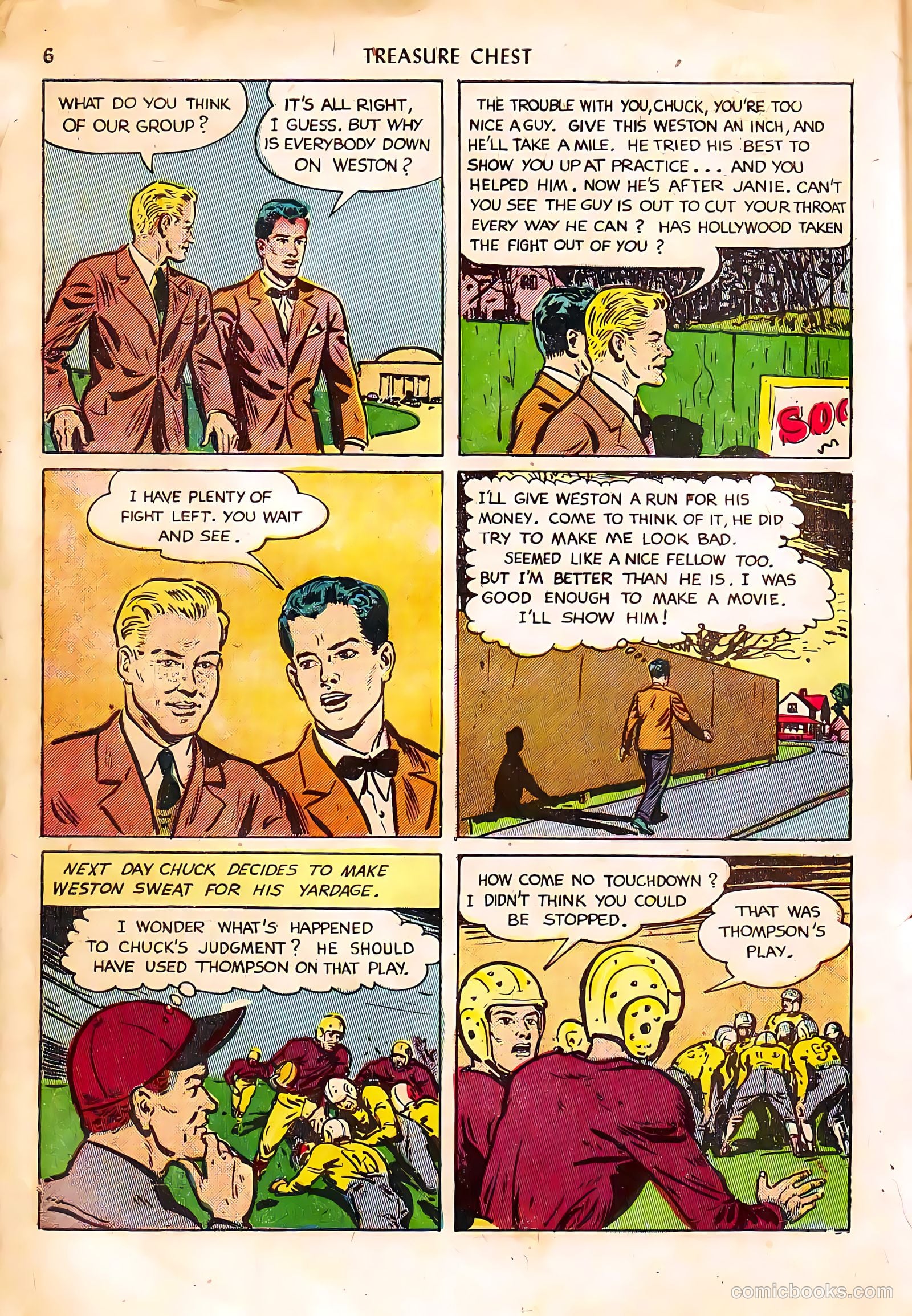 Treasure Chest of Fun and Fact v4 #3 (1948) — page 6