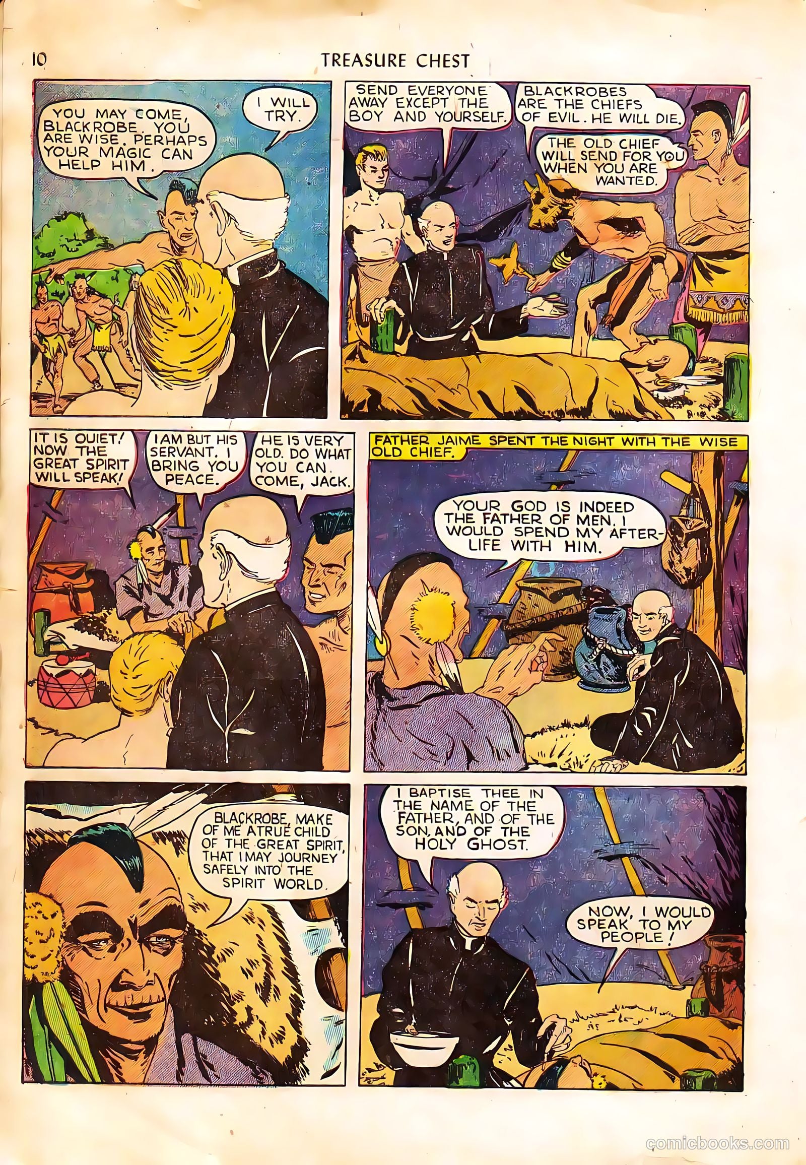 Treasure Chest of Fun and Fact v4 #3 (1948) — page 10