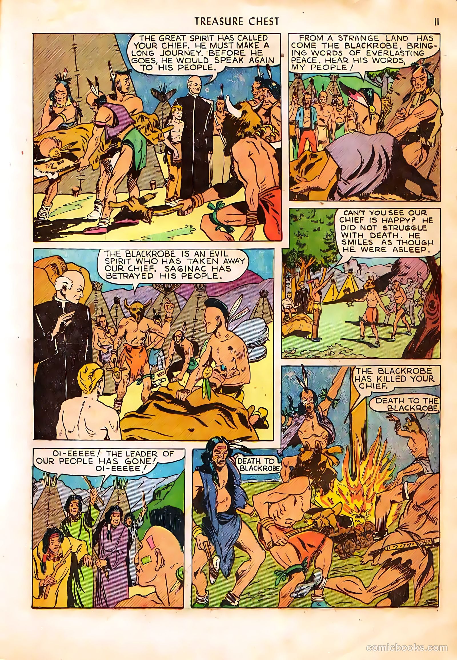 Treasure Chest of Fun and Fact v4 #3 (1948) — page 11